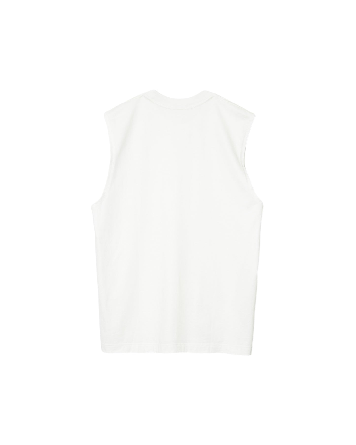 MATSUFUJI/Sleeveless Shirt “WHITE”