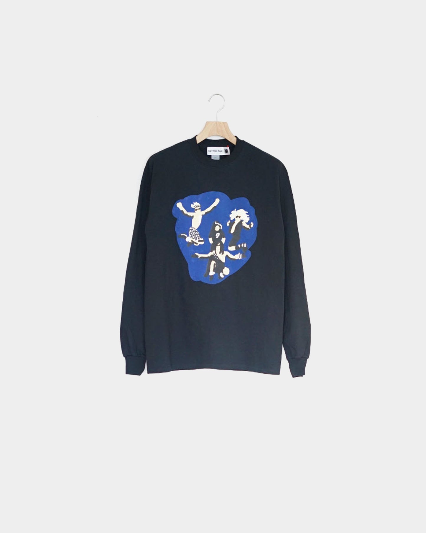 COTTON PAN(コットンパン)MOTLEY L/S "BLACK"