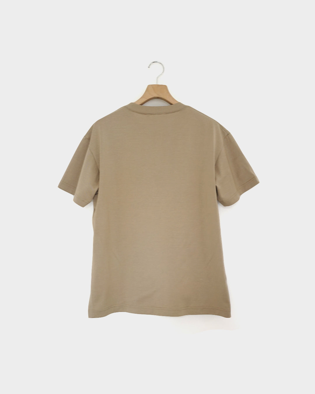 roundabout / slit Tshirts "BEIGE"