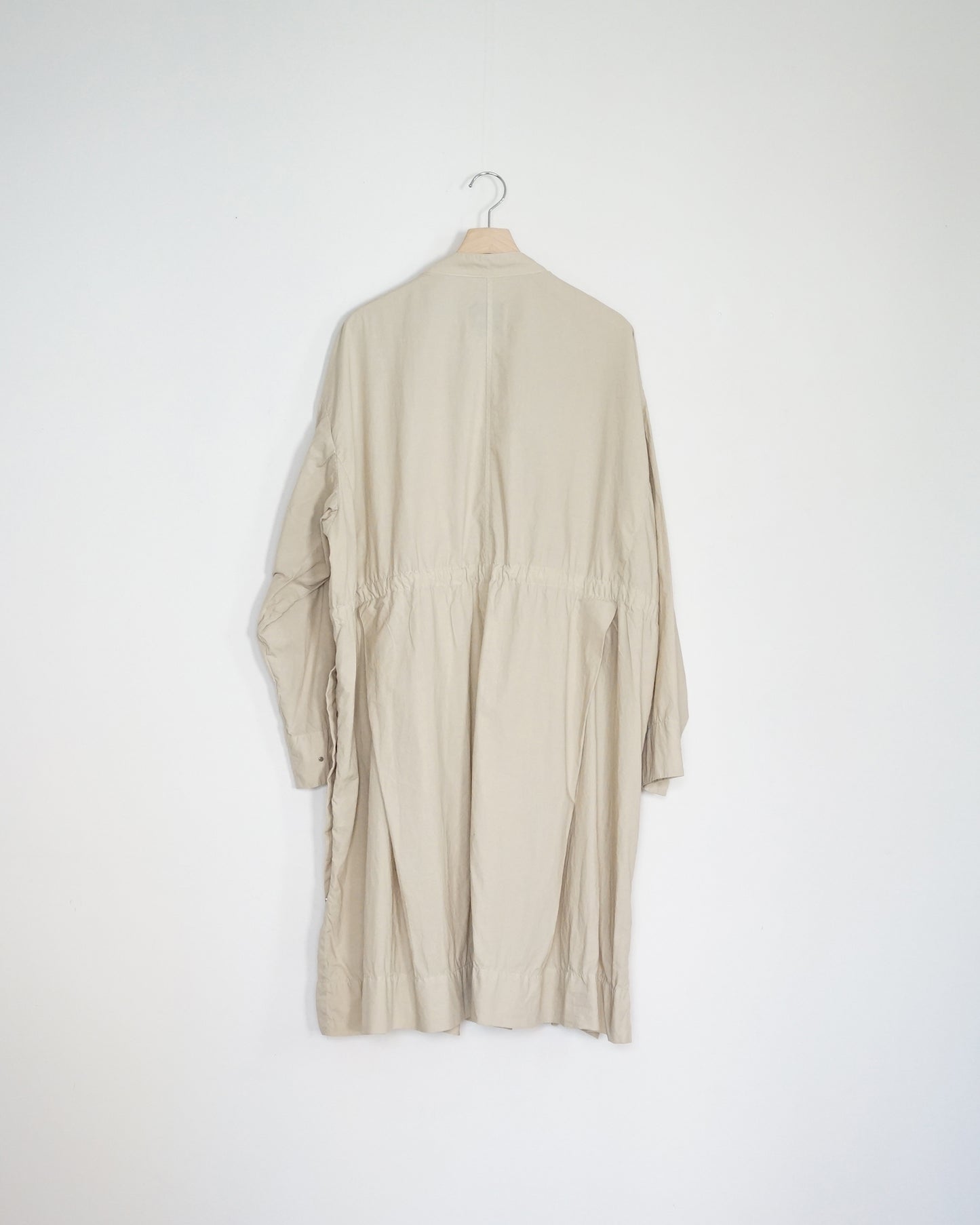 amber(アンバー)/23ss-amb-ct01/OVERSIZED TYPEWRITER COAT "BEIGE"