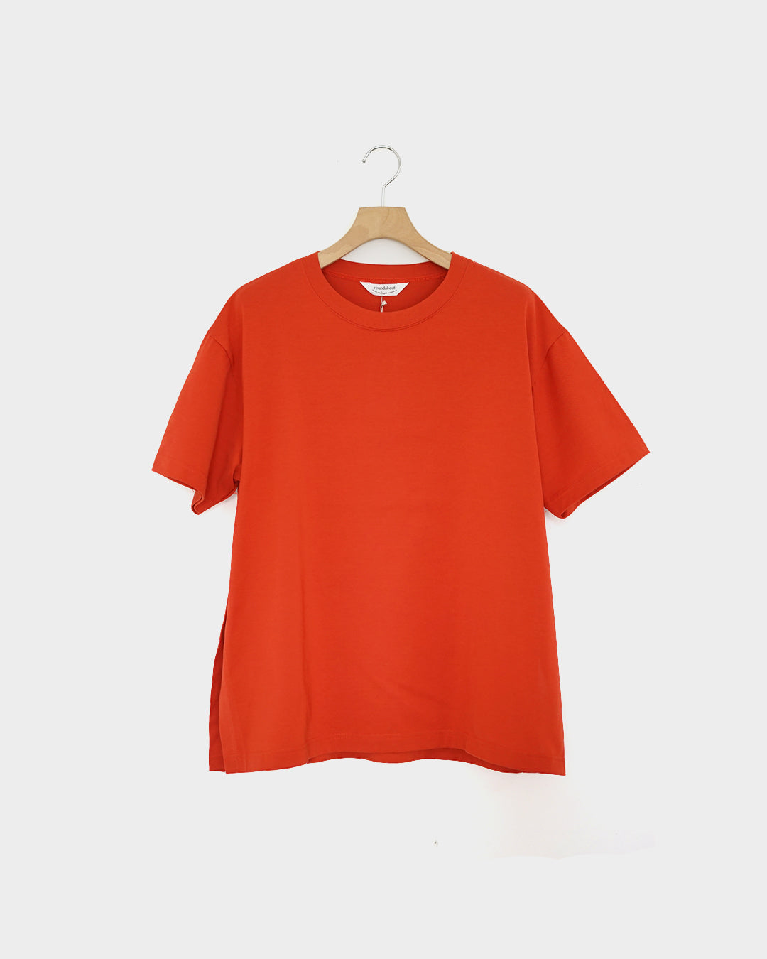 roundabout / slit Tshirts "RED"