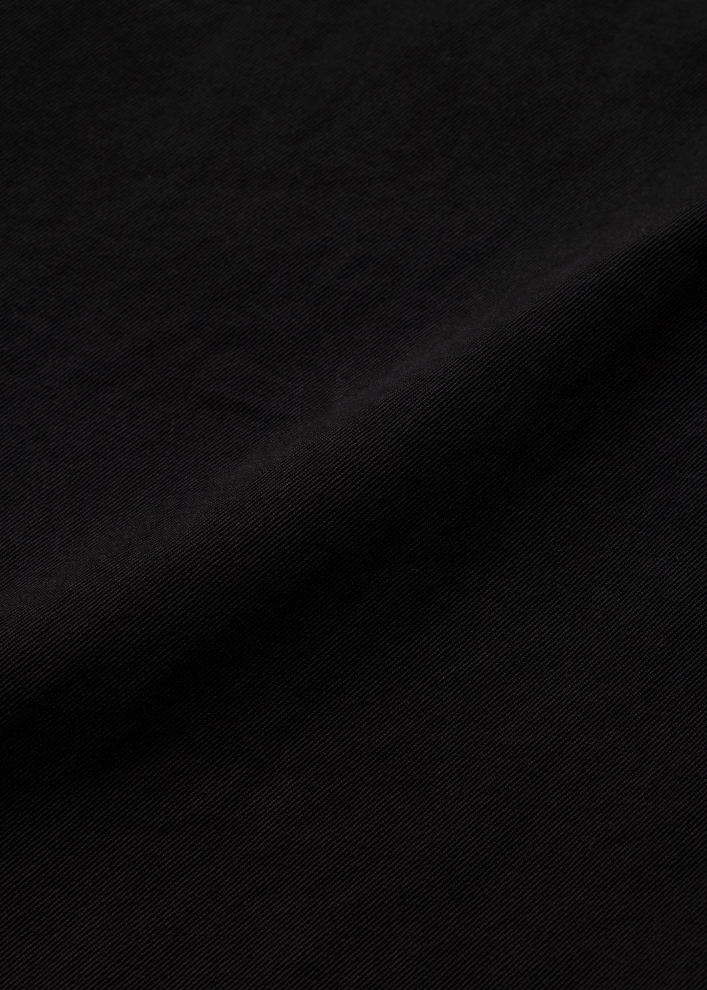 ulterior / WASHED BIZEN GABARDINE TUCKED PANTS "black"