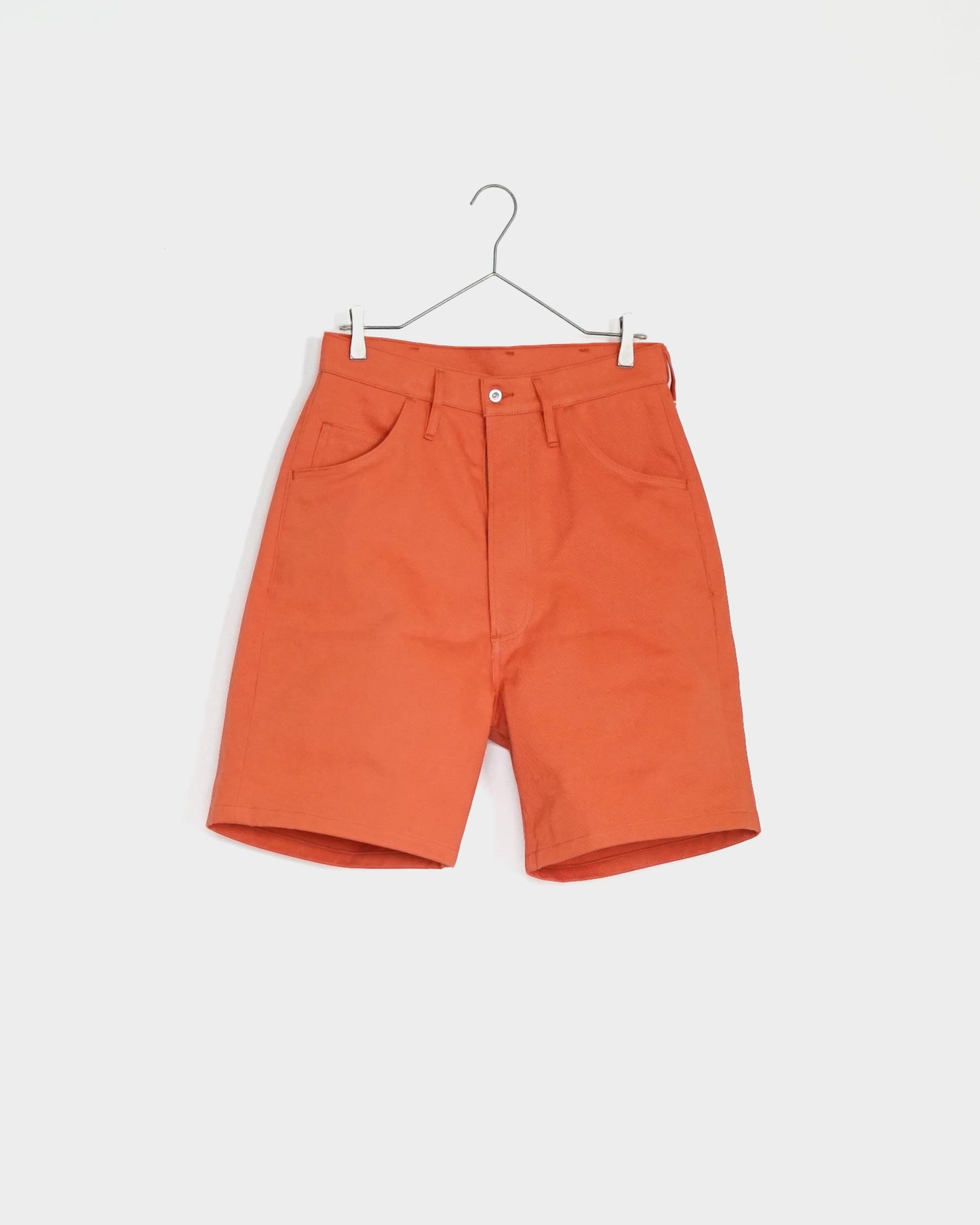 TUKI / 5 POCKET SHORTS - Katsuraghi Drill "Dull Orange"