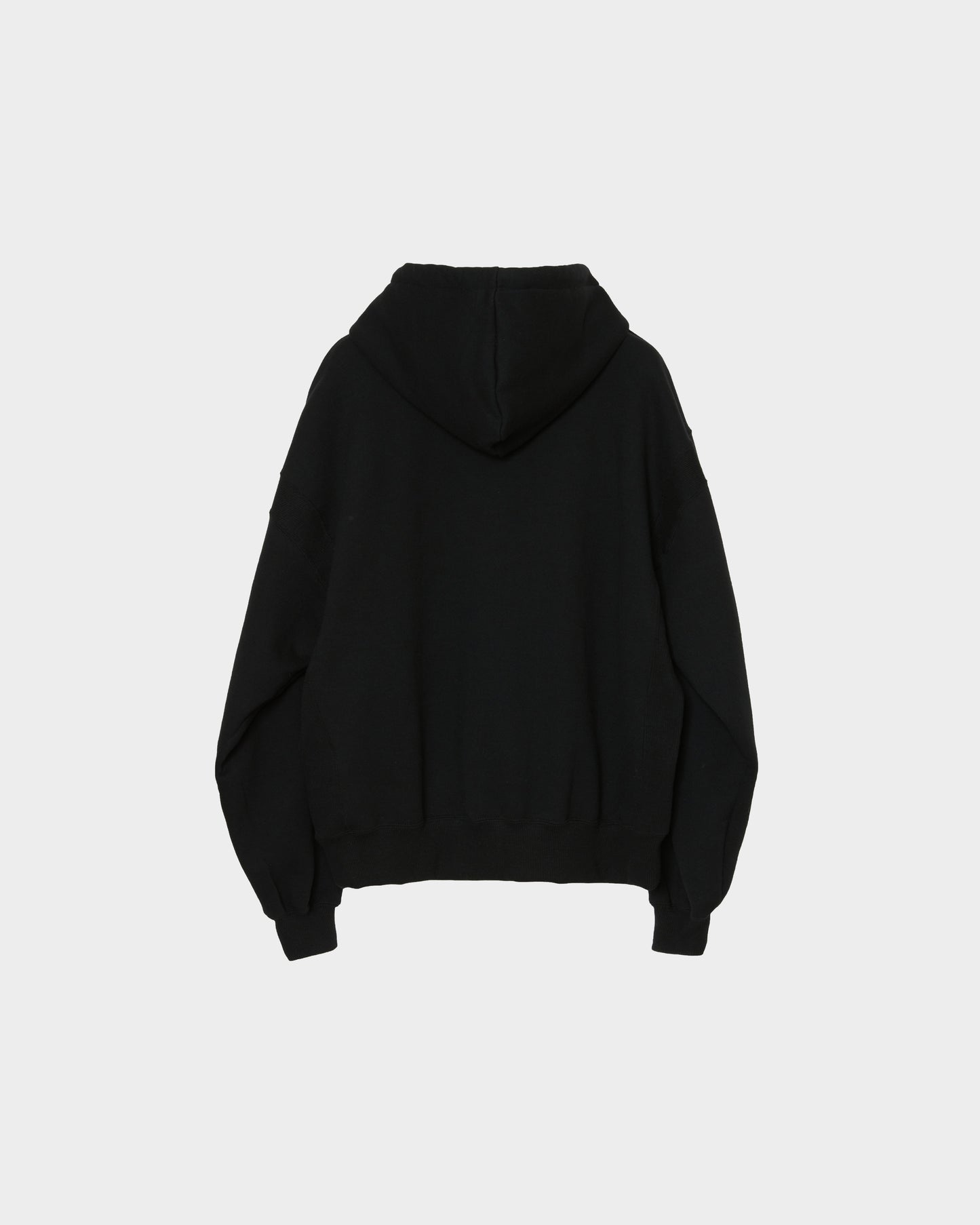 MATSUFUJI / Front Zip Hoodie "BLACK"