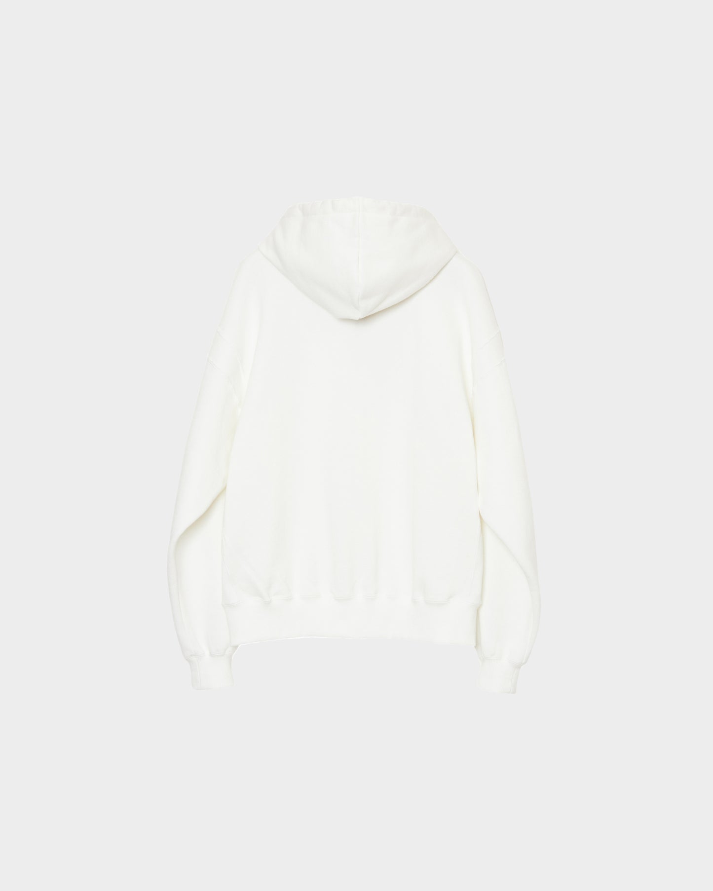 MATSUFUJI / Front Zip Hoodie "WHITE"