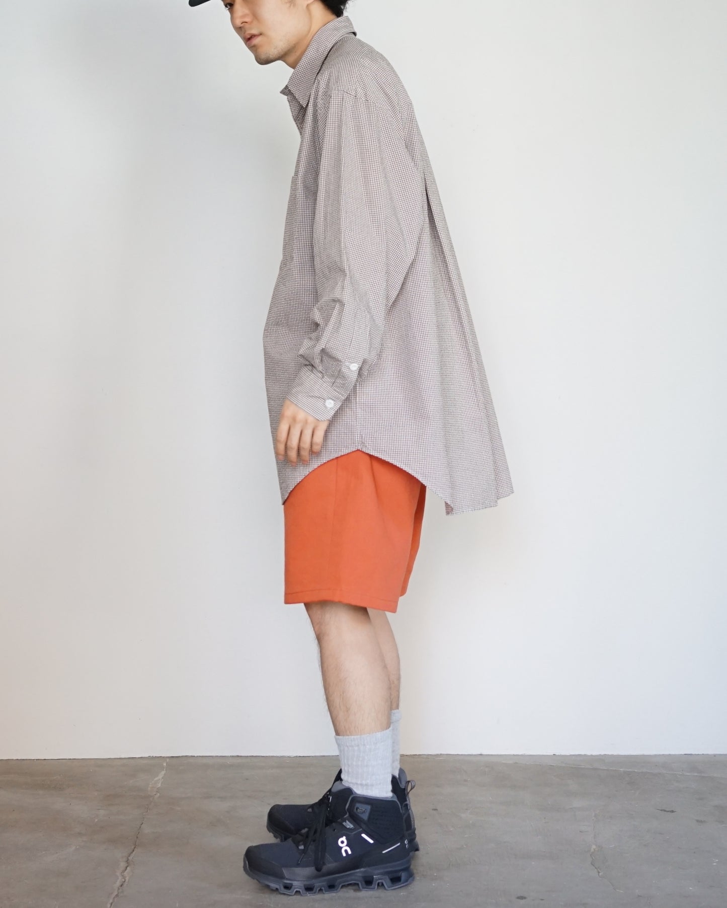 TUKI / 5 POCKET SHORTS - Katsuraghi Drill "Dull Orange"