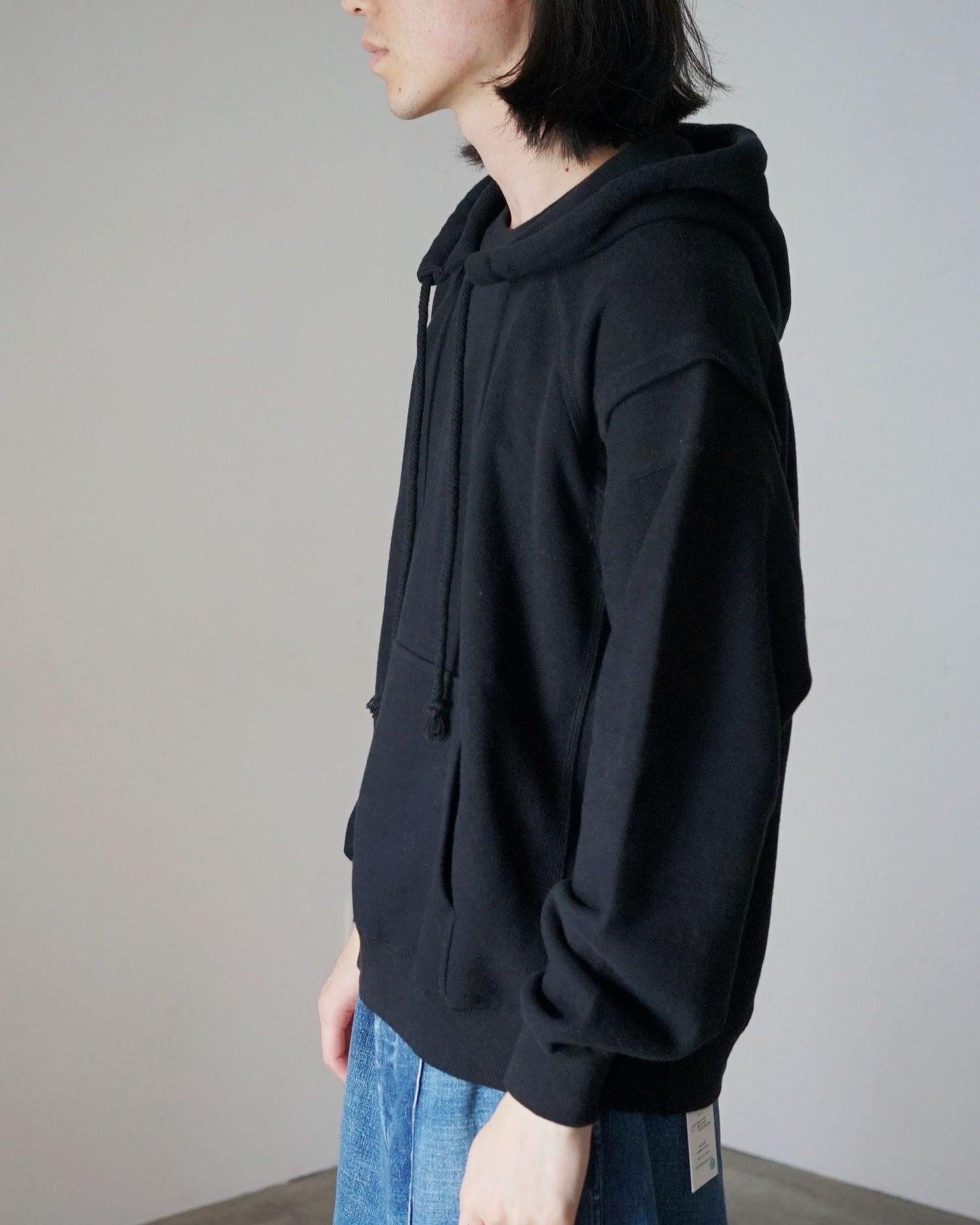 MATSUFUJI/RETROFIT HOODIE"BLACK"