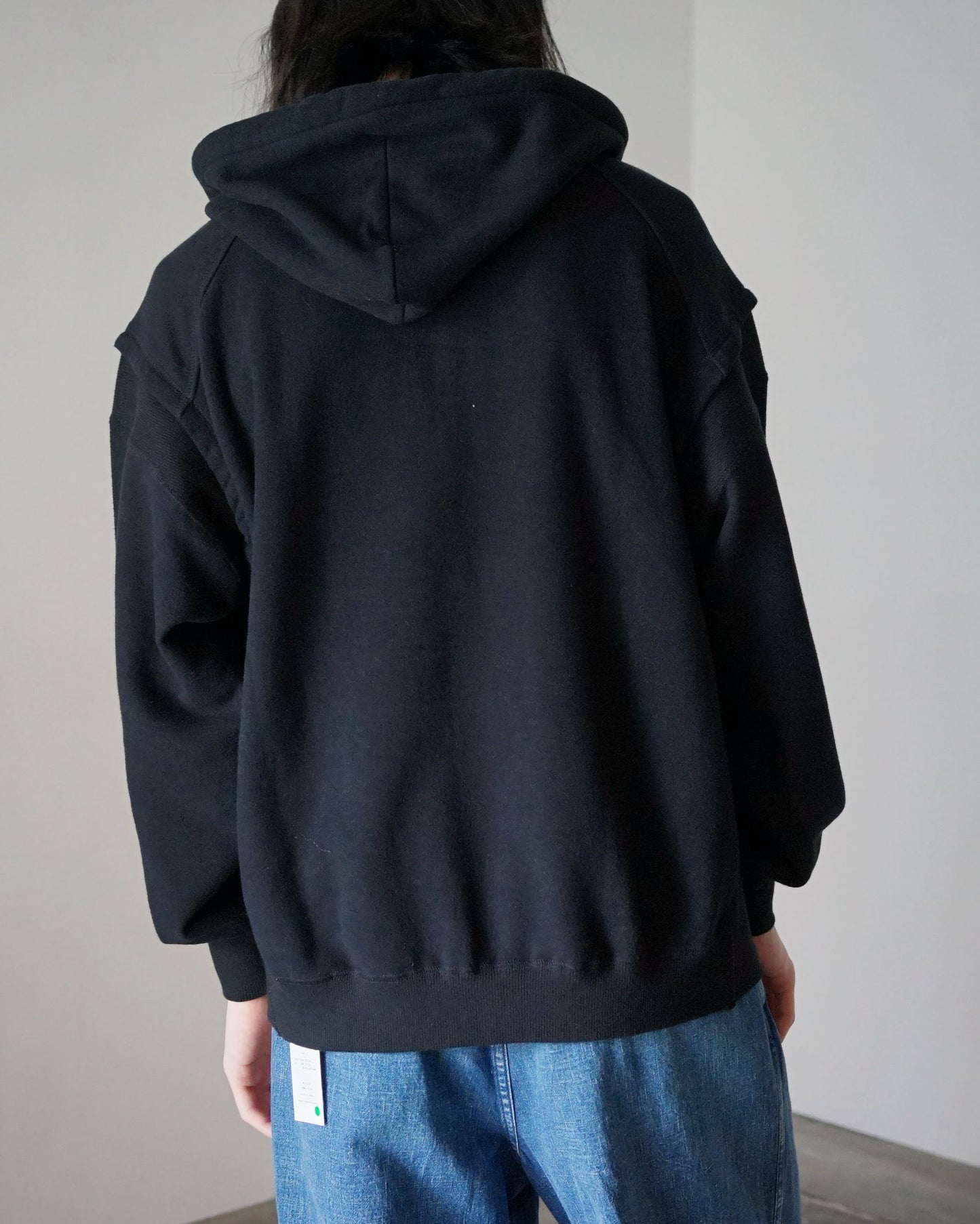 MATSUFUJI/RETROFIT HOODIE"BLACK"