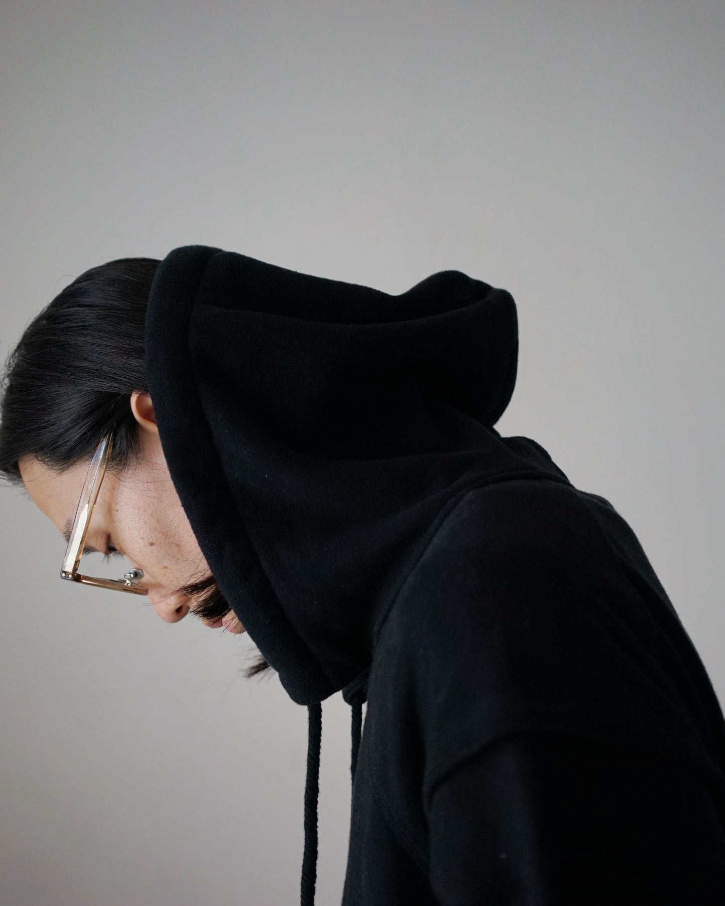 MATSUFUJI/RETROFIT HOODIE"BLACK"