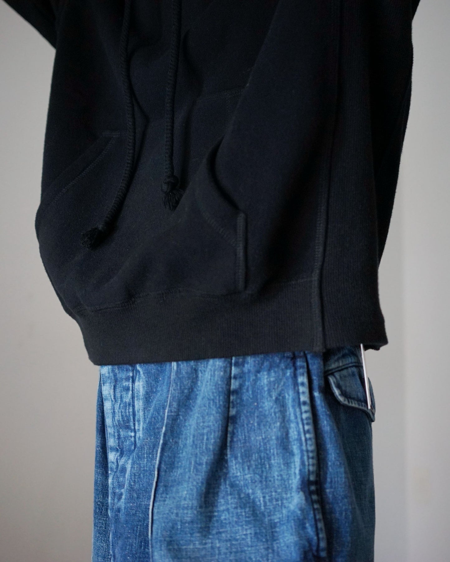 MATSUFUJI/RETROFIT HOODIE"BLACK"