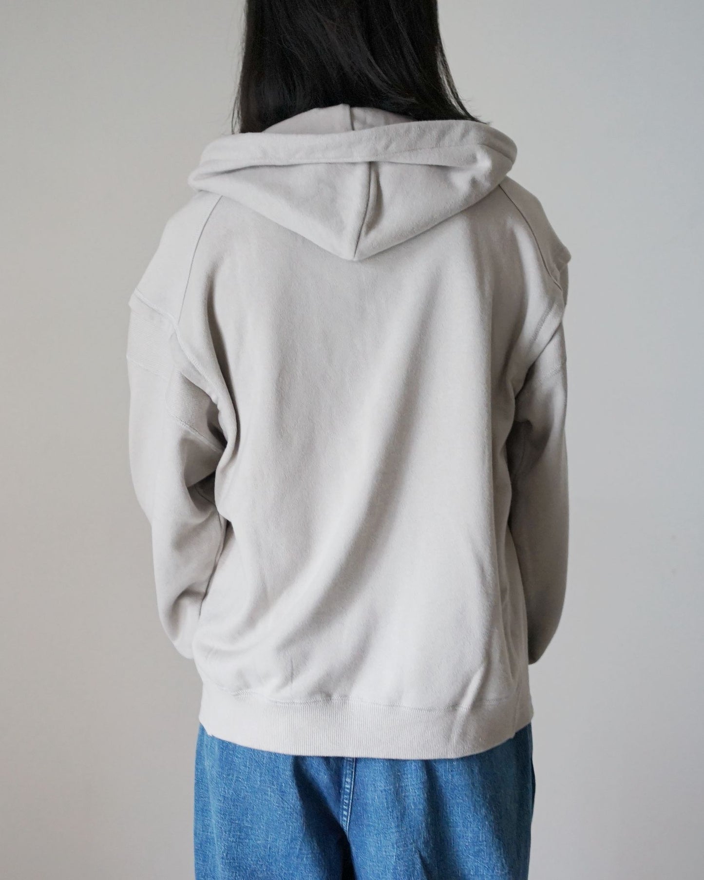 MATSUFUJI/RETROFIT HOODIE"LIGHT BEIGE"