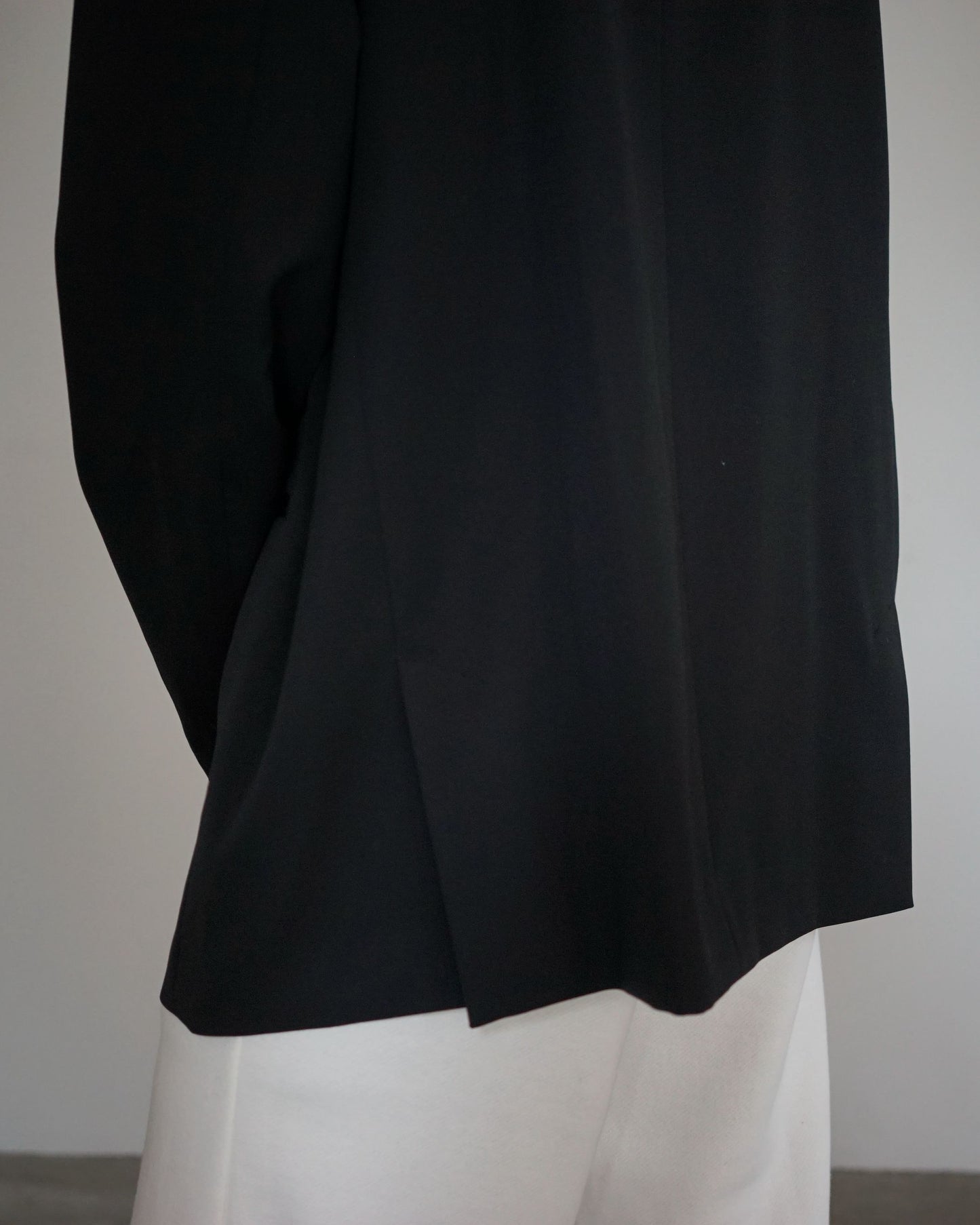 stein / OVERSIZED DOUBLE BREASTED JACKET "BLACK"