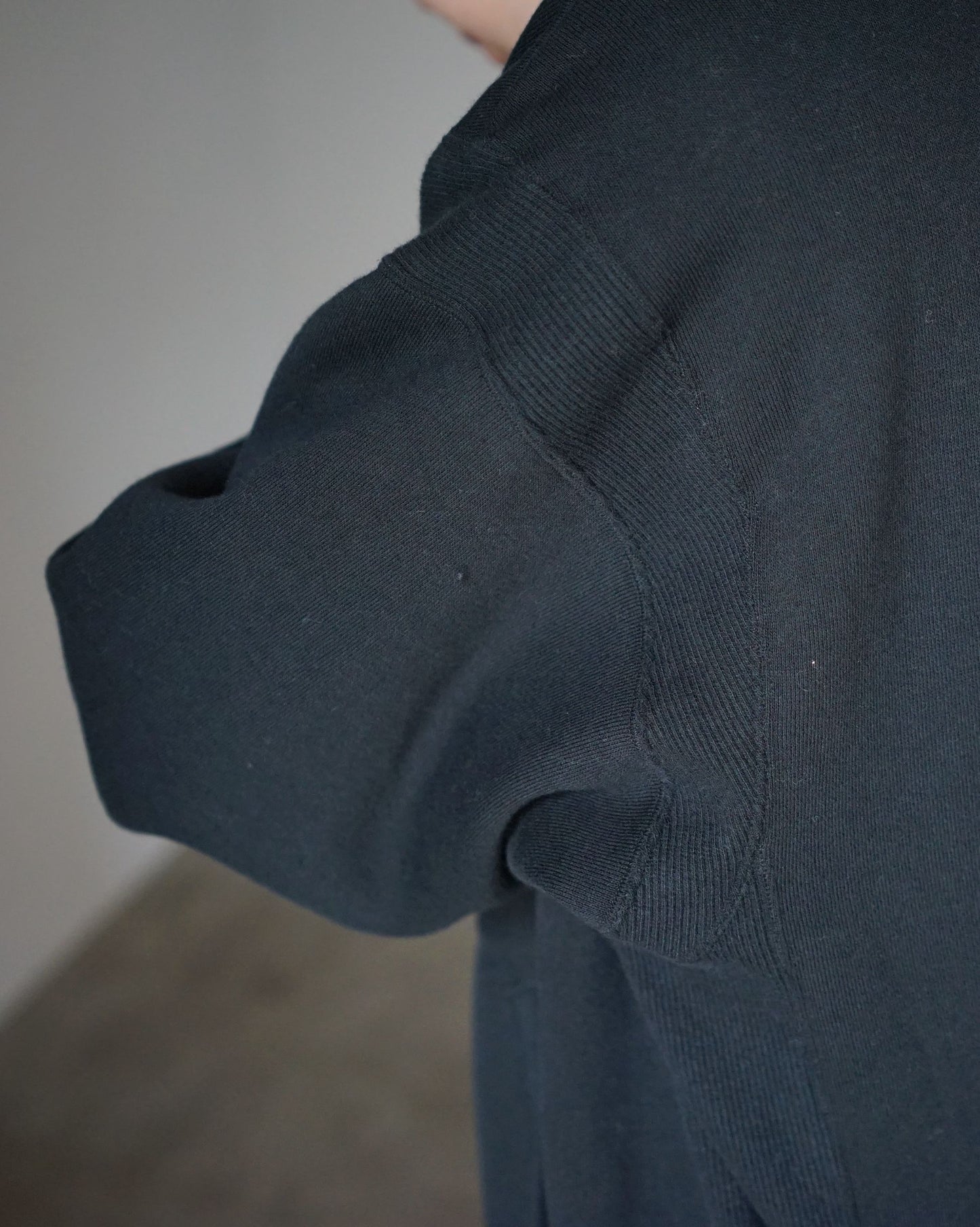 MATSUFUJI / Front Zip Hoodie "BLACK"