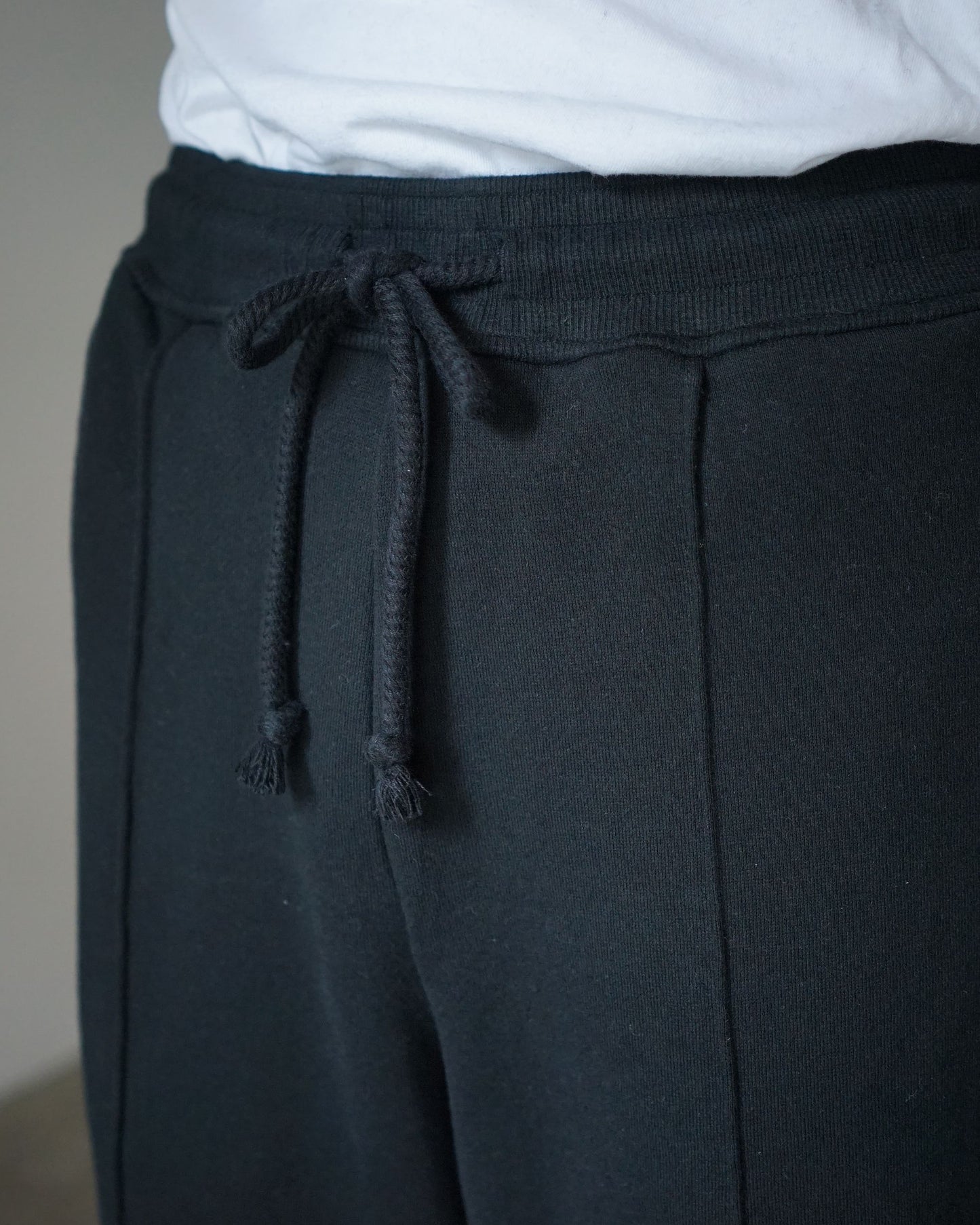 MATSUFUJI / Carry Pocket Sweat Pants for feets "BLACK"