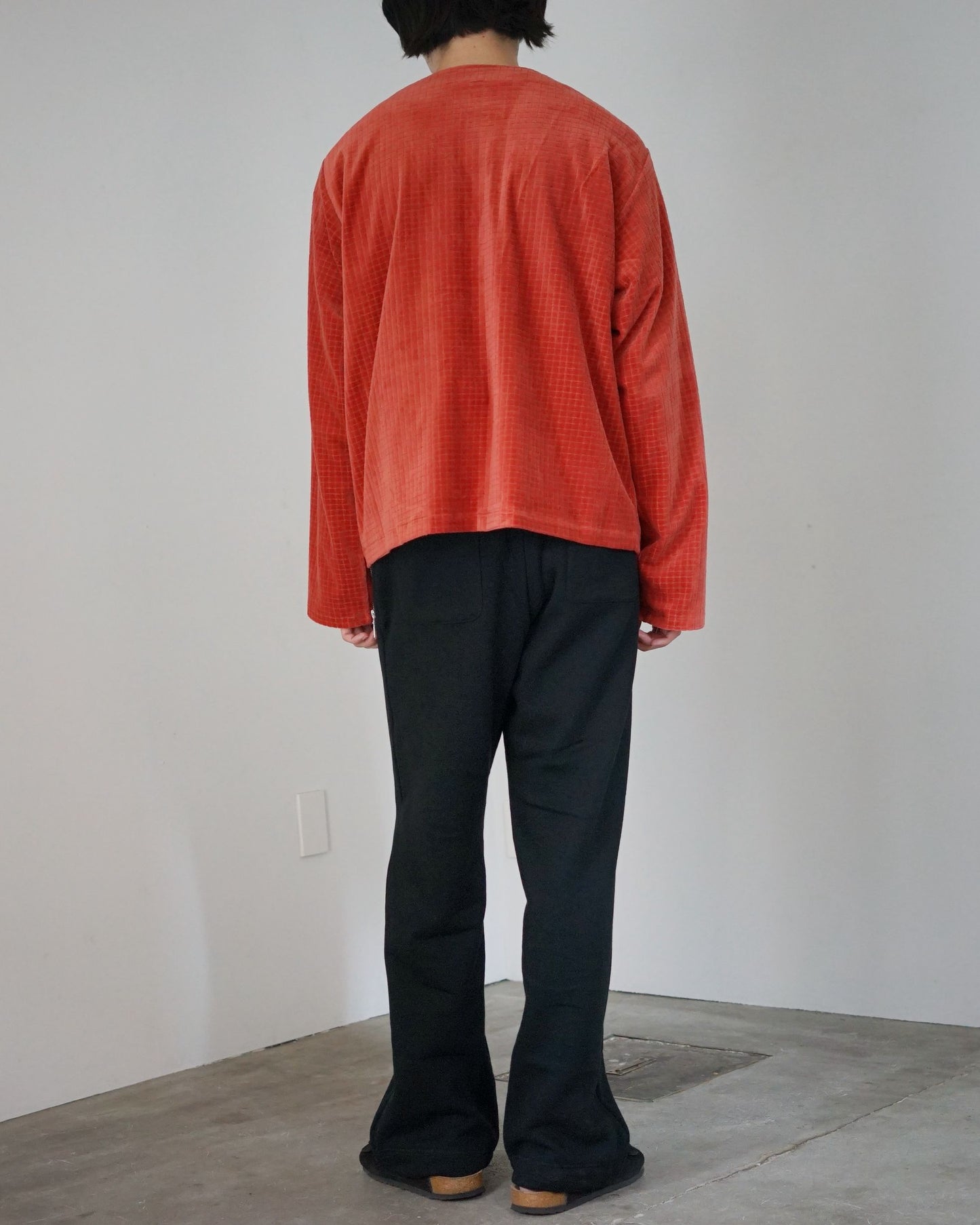 MATSUFUJI / Carry Pocket Sweat Pants for feets "BLACK"