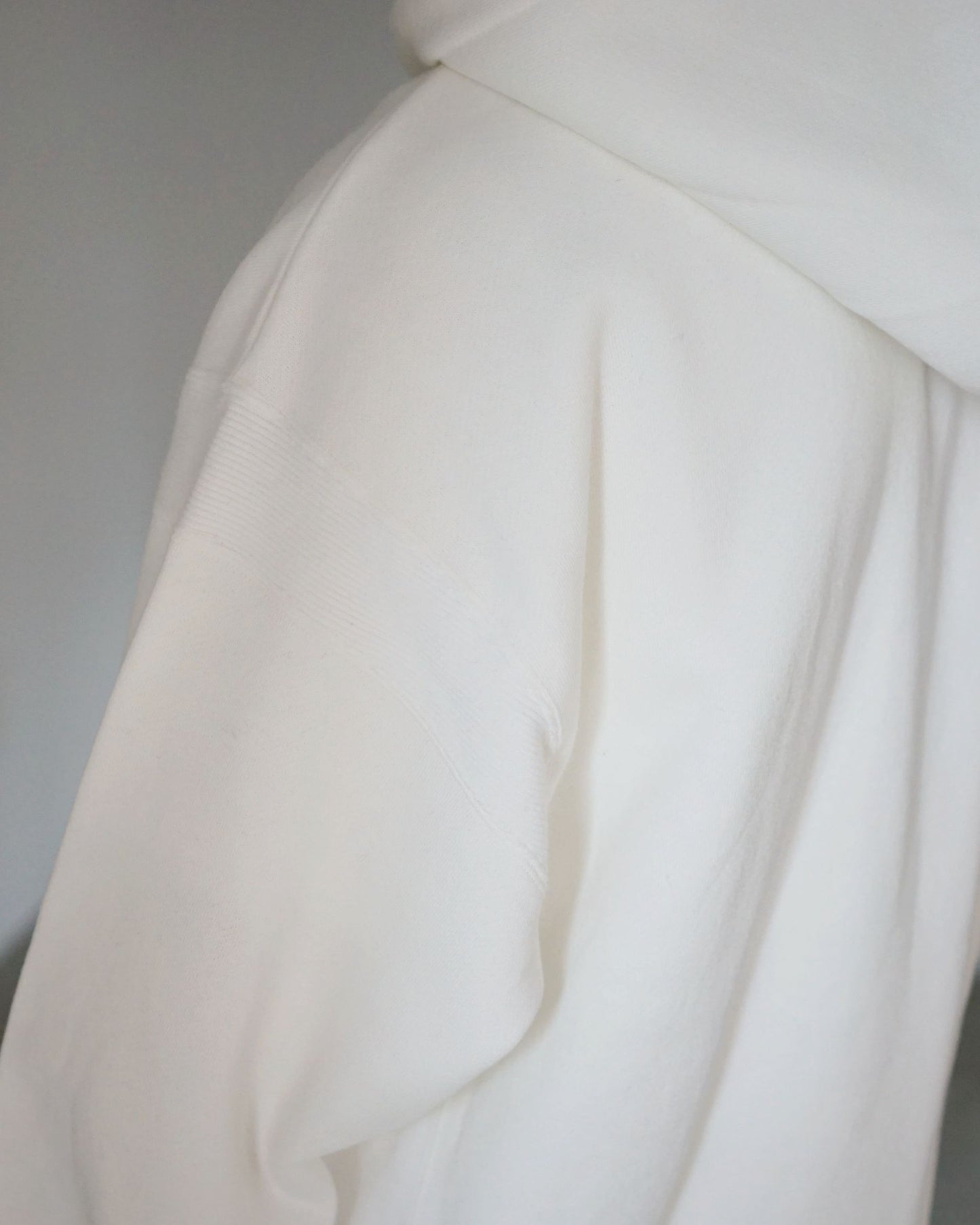MATSUFUJI / Front Zip Hoodie "WHITE"