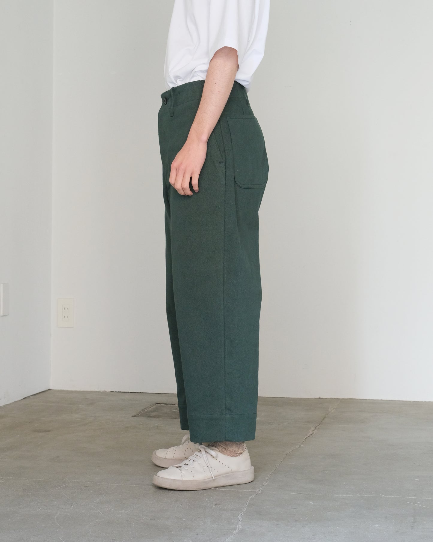 TUKI / s/s wide work "forest"