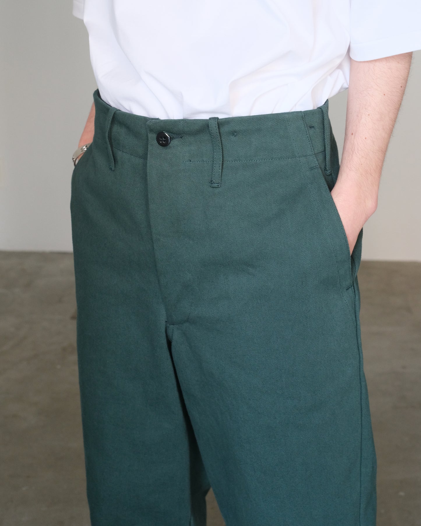 TUKI / s/s wide work "forest"