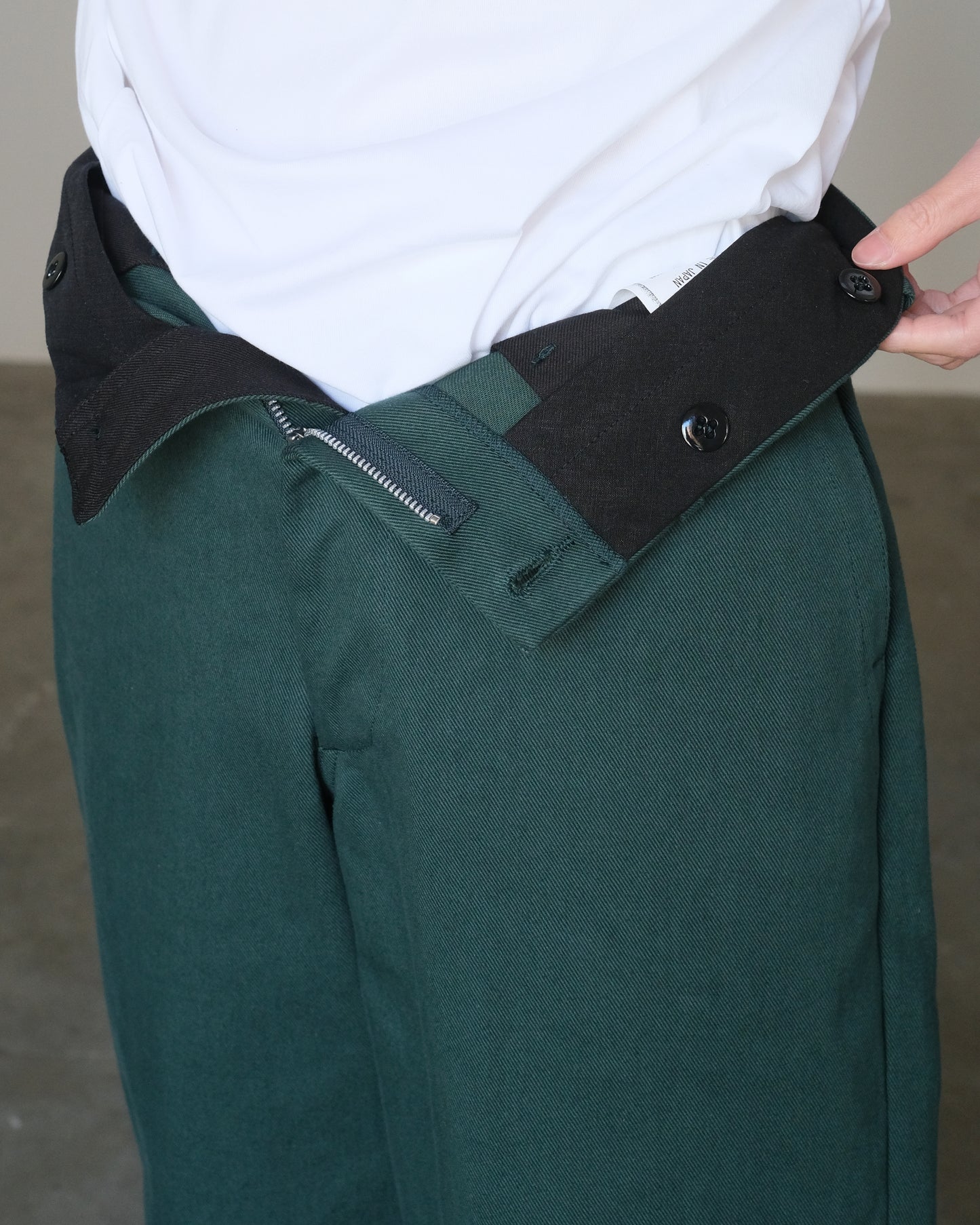 TUKI / s/s wide work "forest"