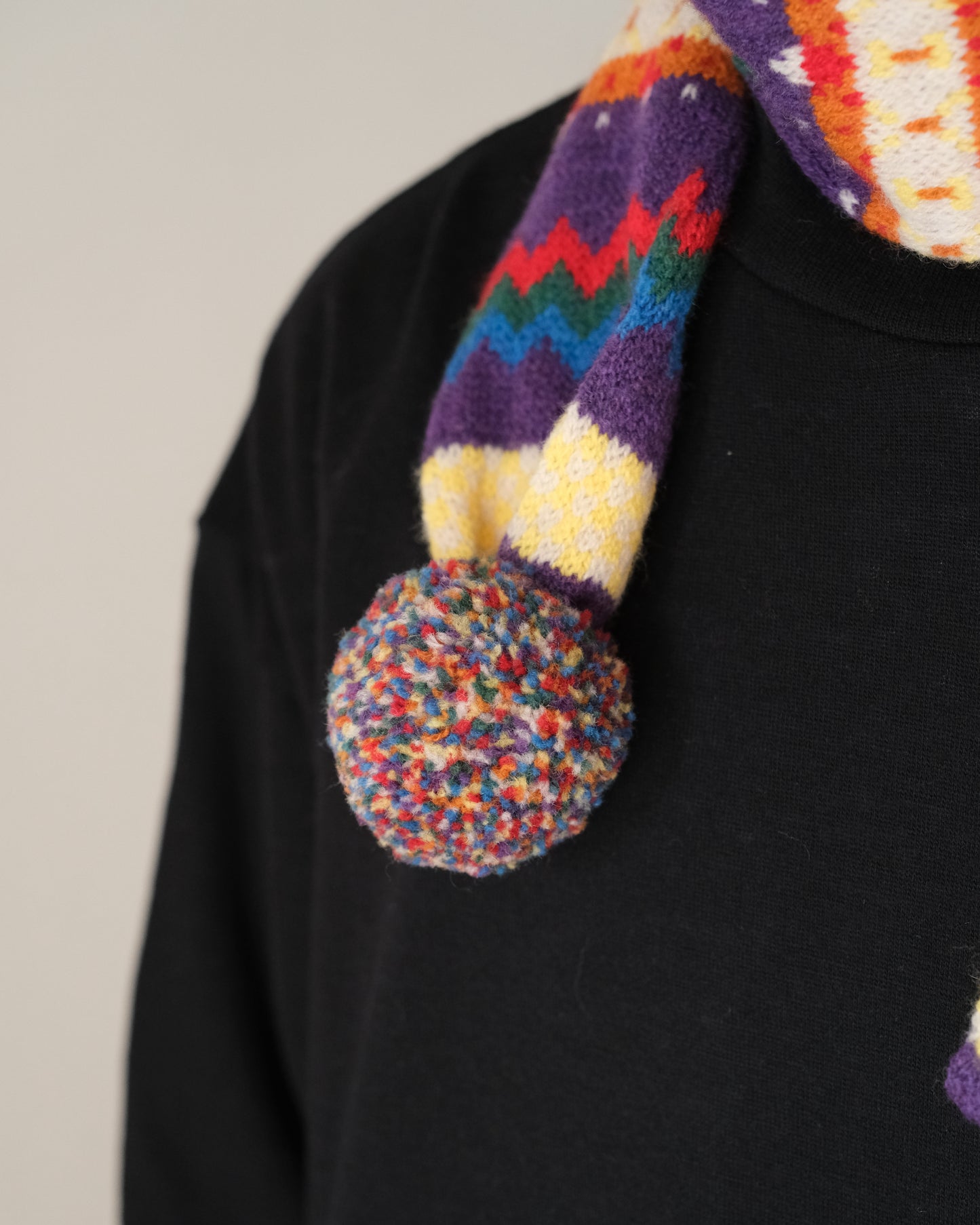 HOWLIN'(ハウリン) / Small Woolen Wonder Scarf "Violet Star"