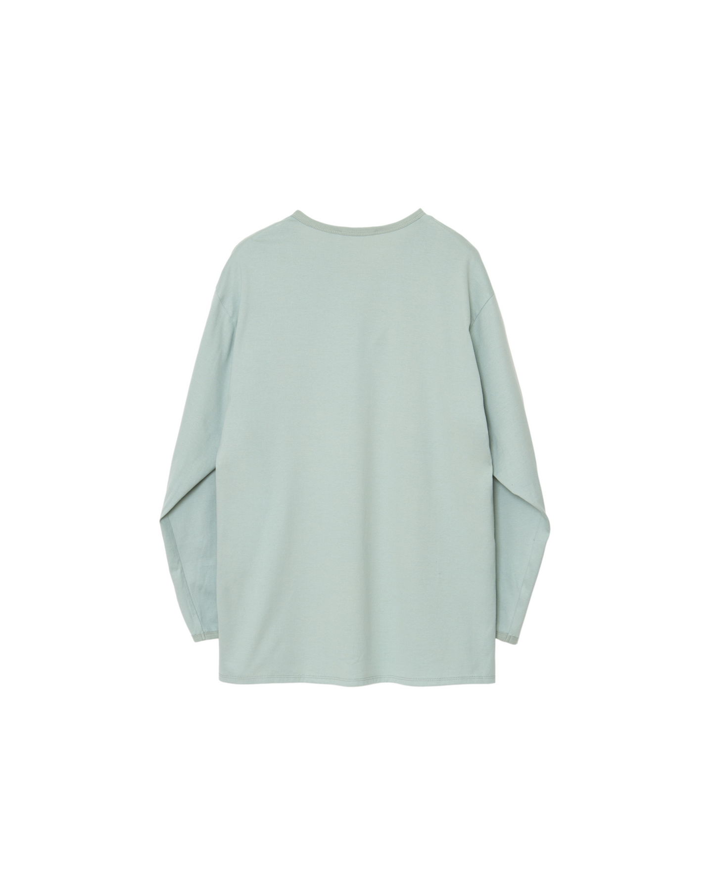 MATSUFUJI/Henley Neck Long Sleeve Shirt "LEAF"