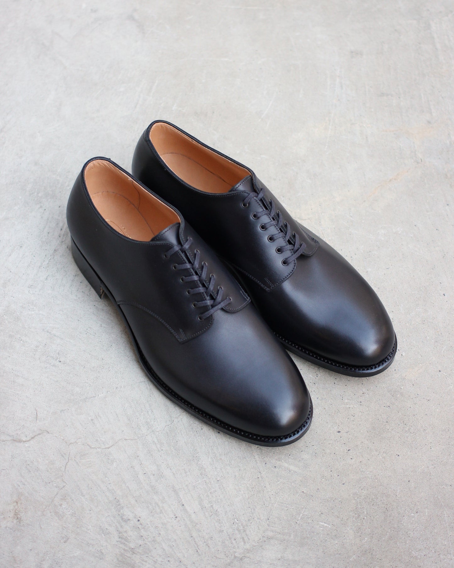 forme / fm-100 Blucher plane toe "Calf / BLACK" feets Exclusive