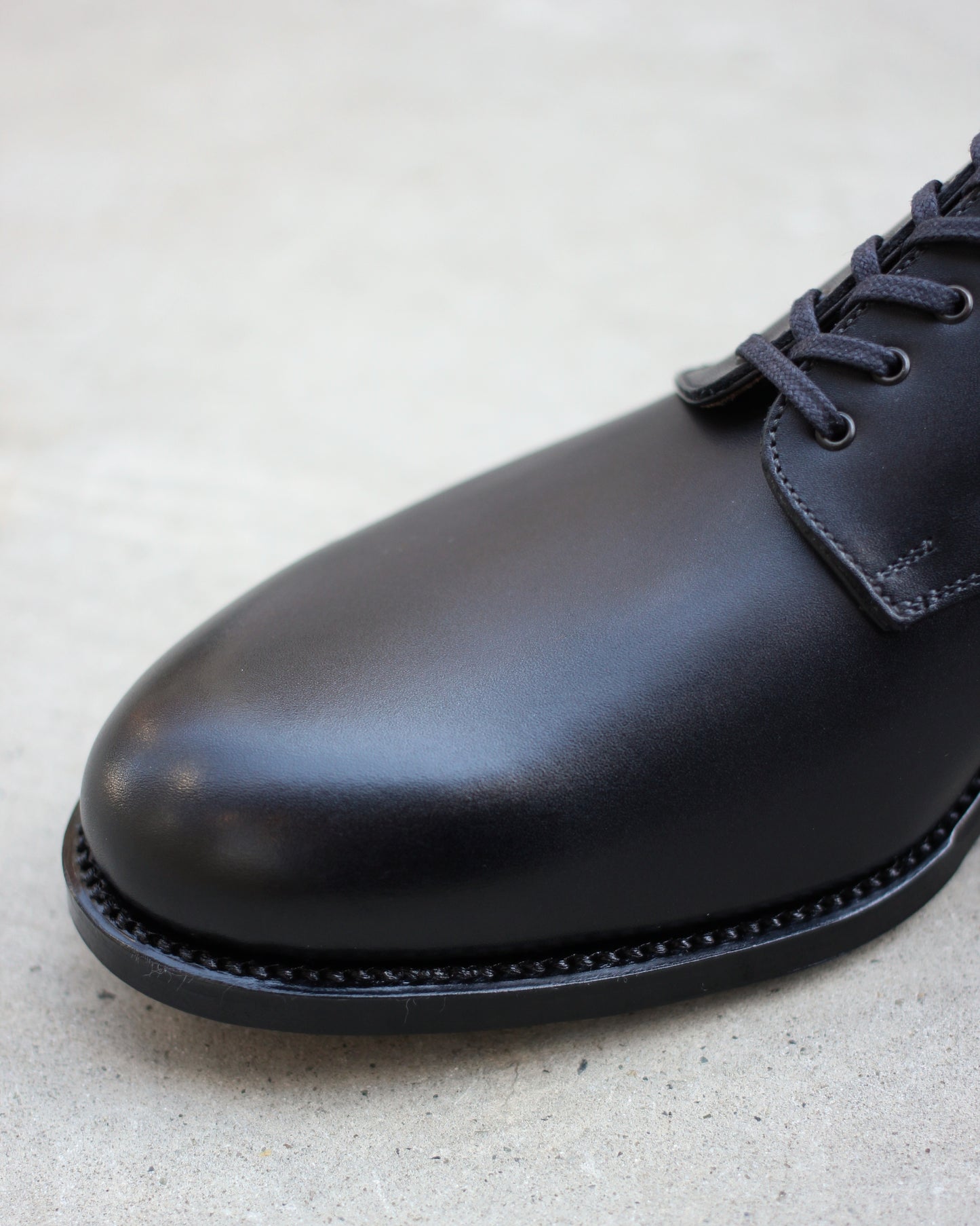 forme / fm-100 Blucher plane toe "Calf / BLACK" feets Exclusive