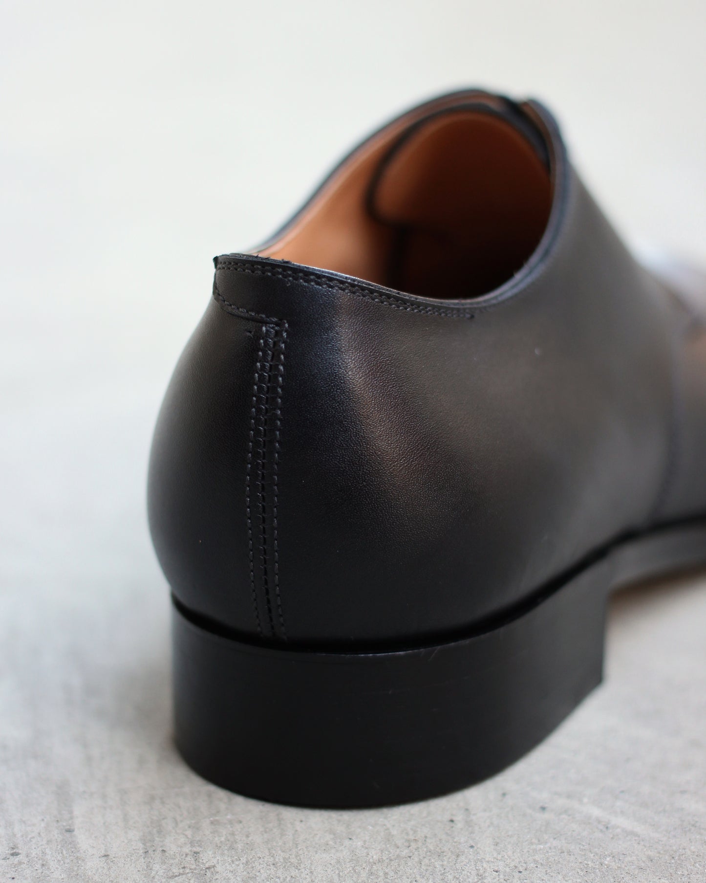 forme / fm-100 Blucher plane toe "Calf / BLACK" feets Exclusive