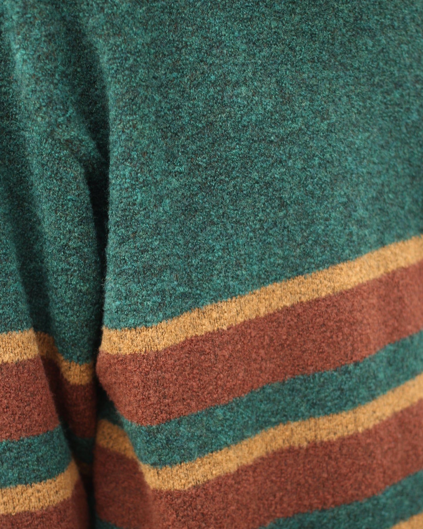 MATSUFUJI/Border Knit "GREEN"
