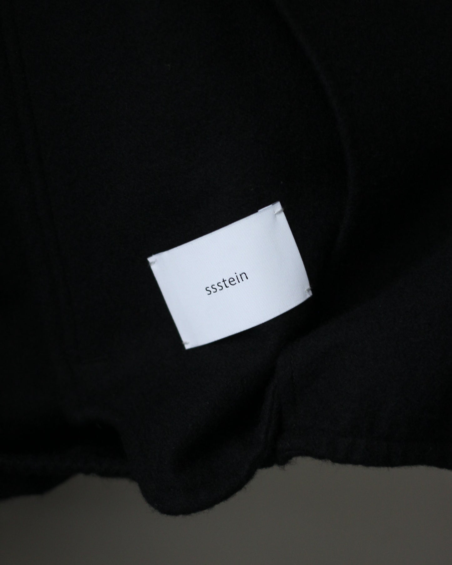 ssstein/W/CA FLEECE LIGHT ZIP JACKET "BLACK"