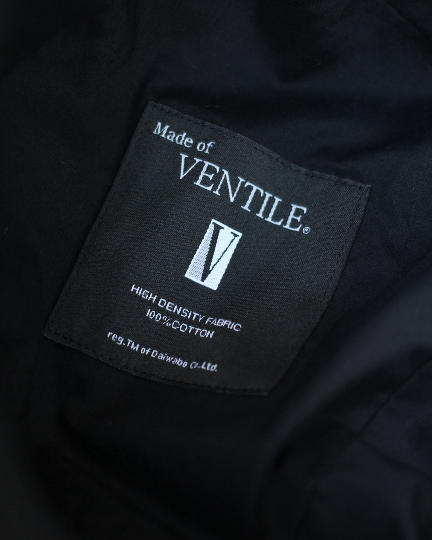 KIJIMA TAKAYUKI/VENTILE BUCKET HAT "BLACK"