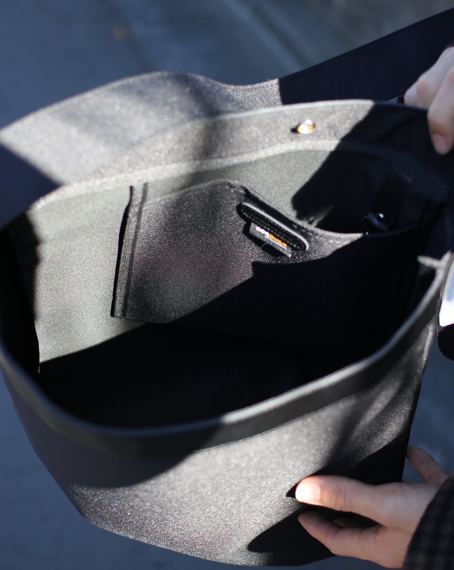 IFNI ROASTING&CO. / SHOULDER BAG(L) "BLACK"