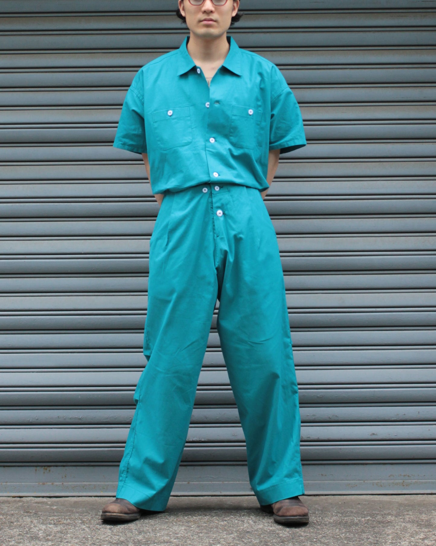TUKI/blouse "Turquoise"