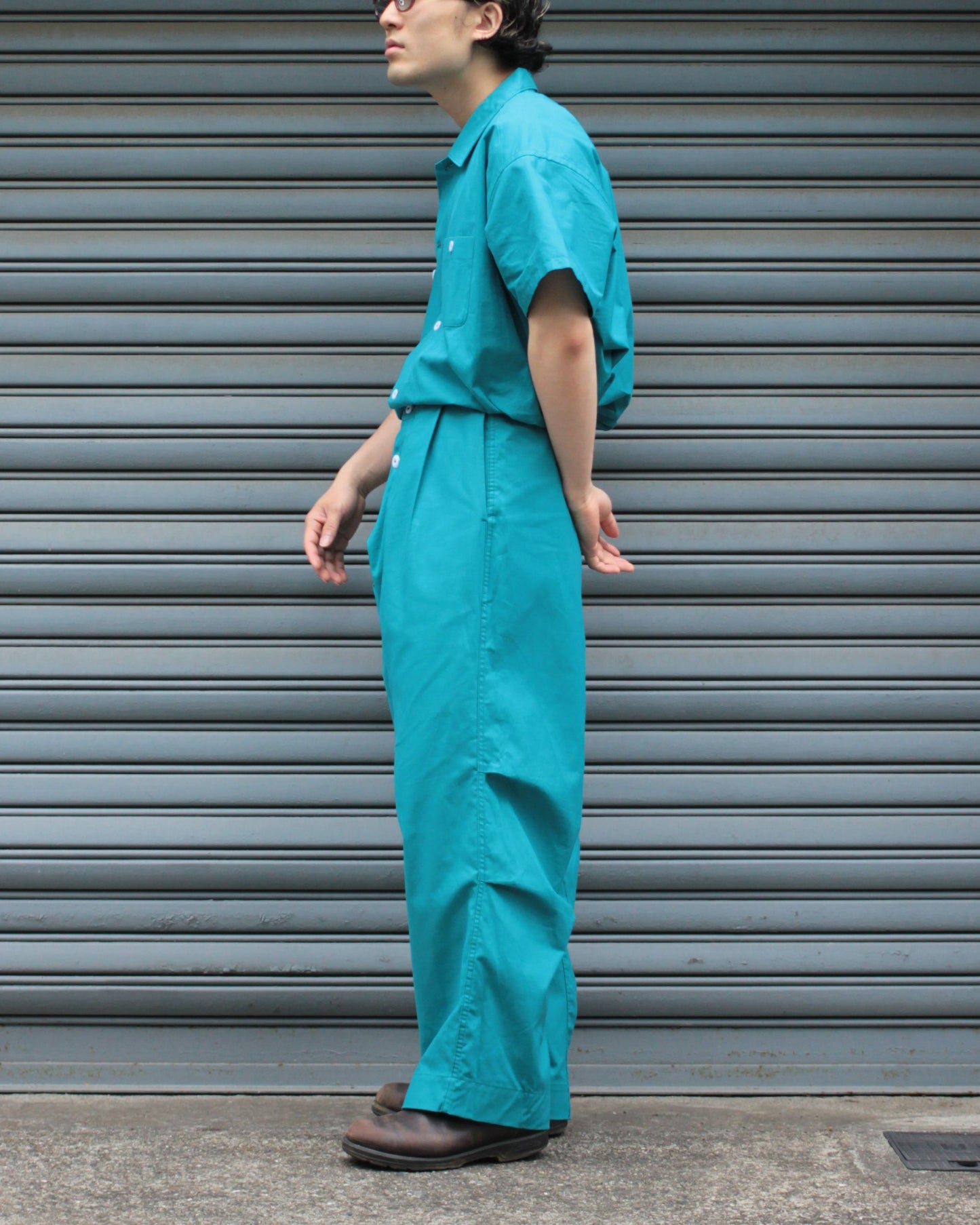 TUKI/blouse "Turquoise"