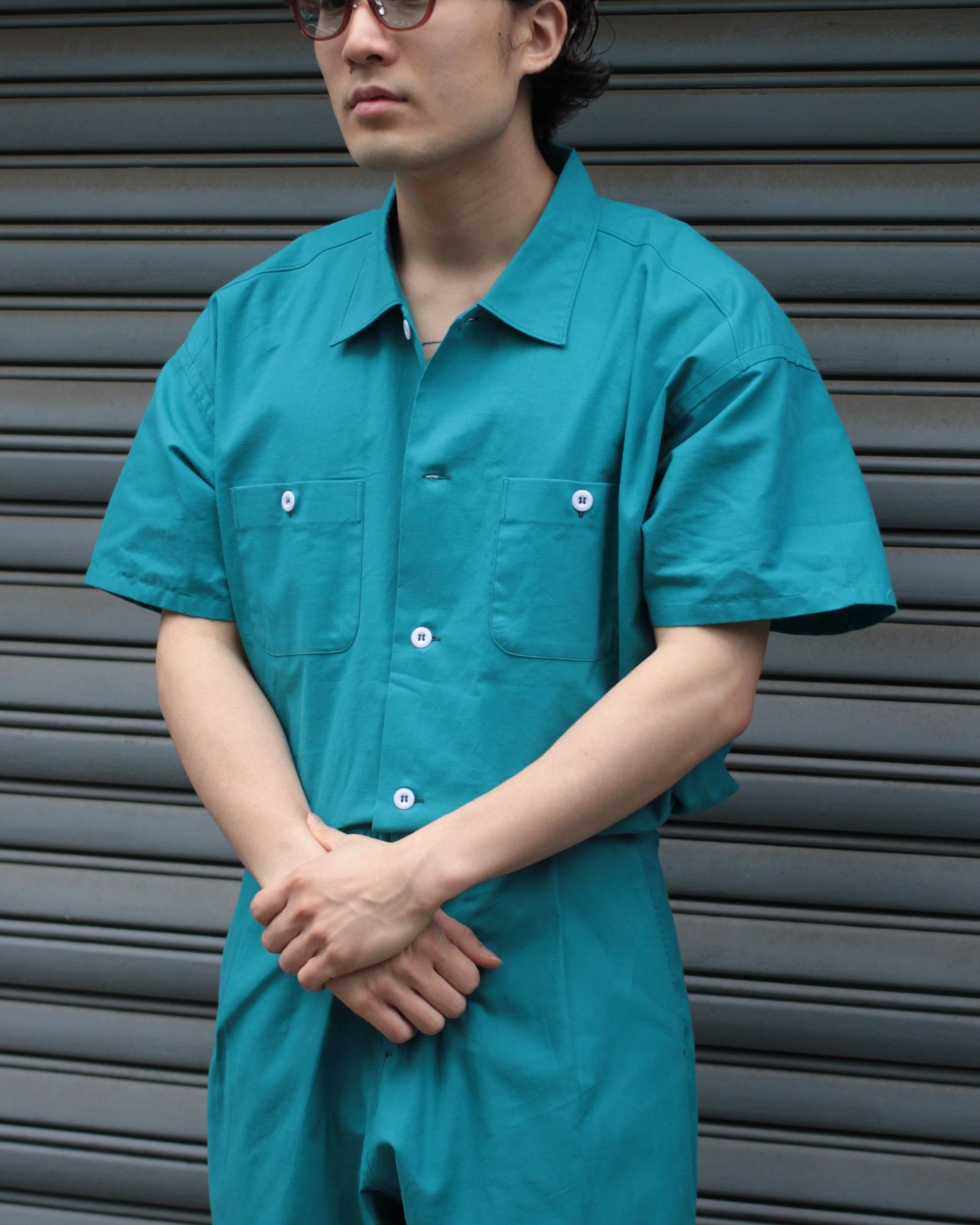 TUKI/blouse "Turquoise"