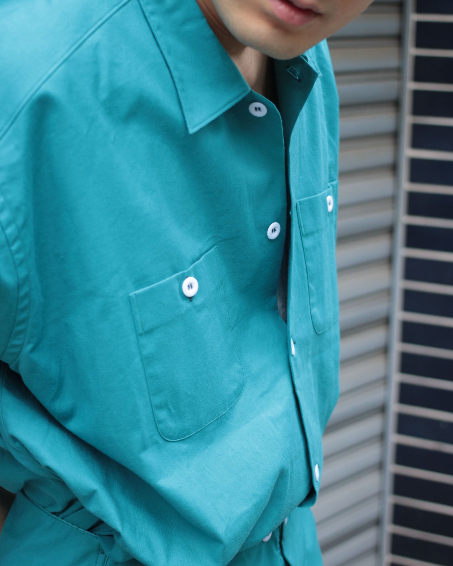TUKI/blouse "Turquoise"