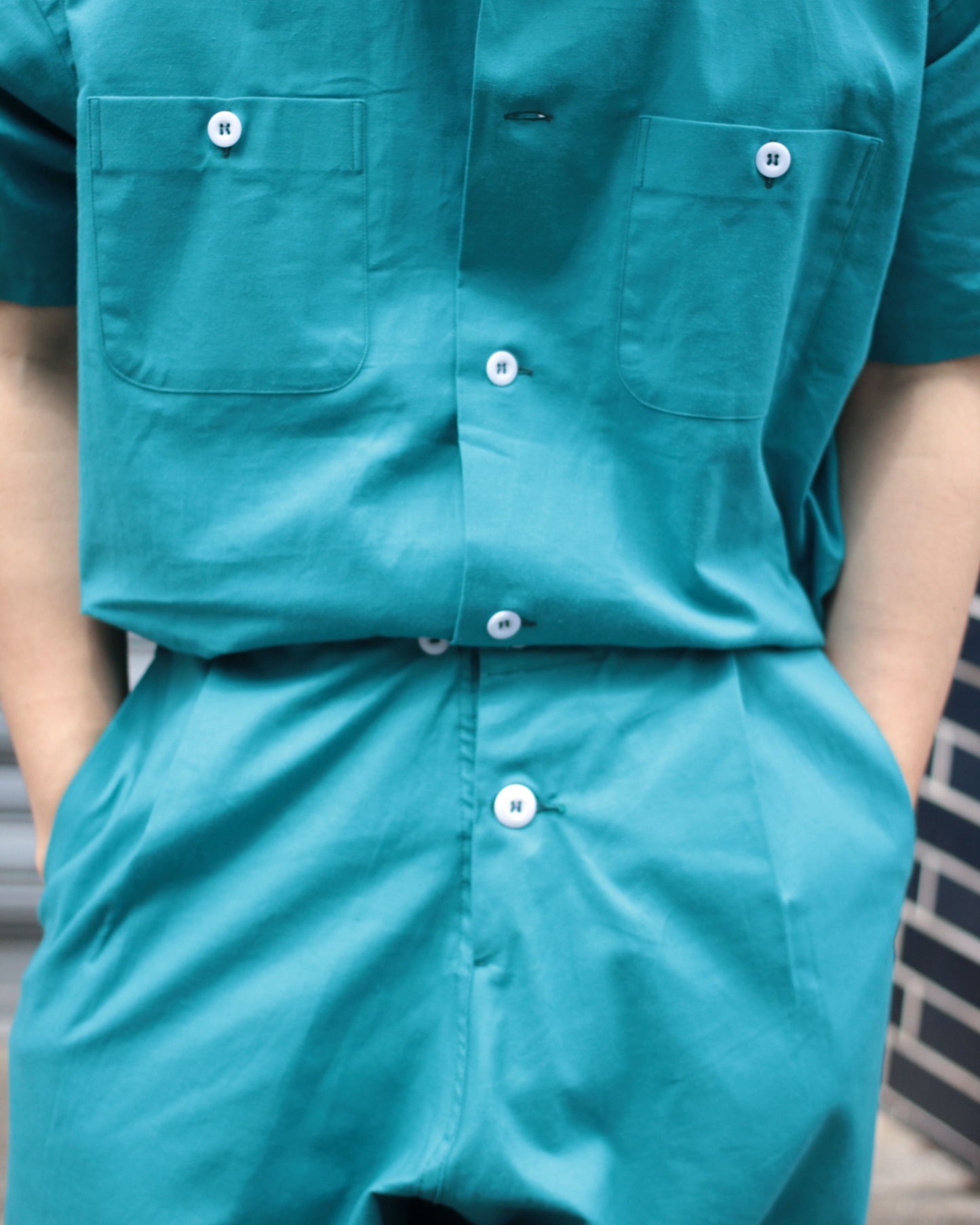 TUKI/blouse "Turquoise"