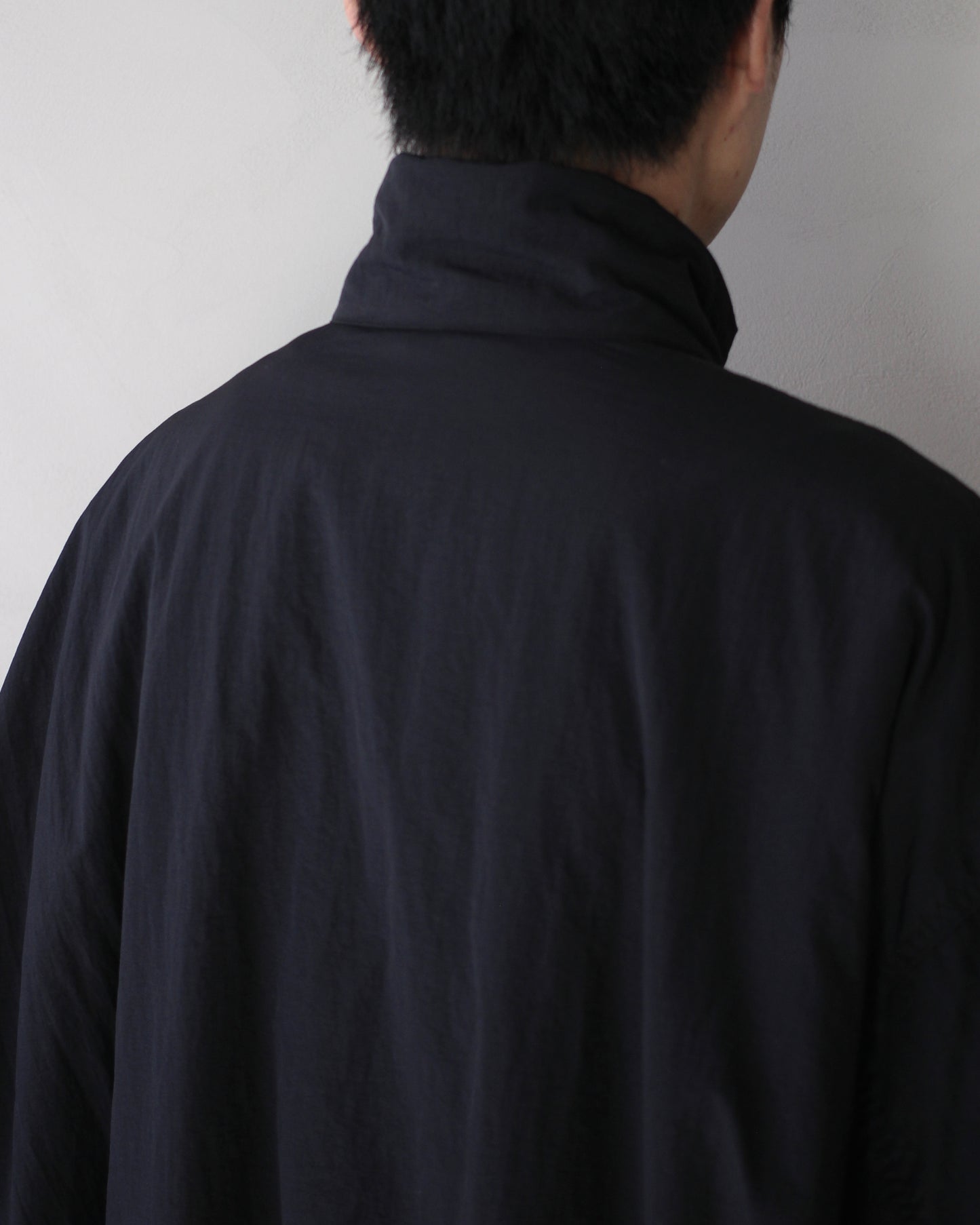 ssstein/RECYCLED NYLON PADDED JACKET "BLACK"