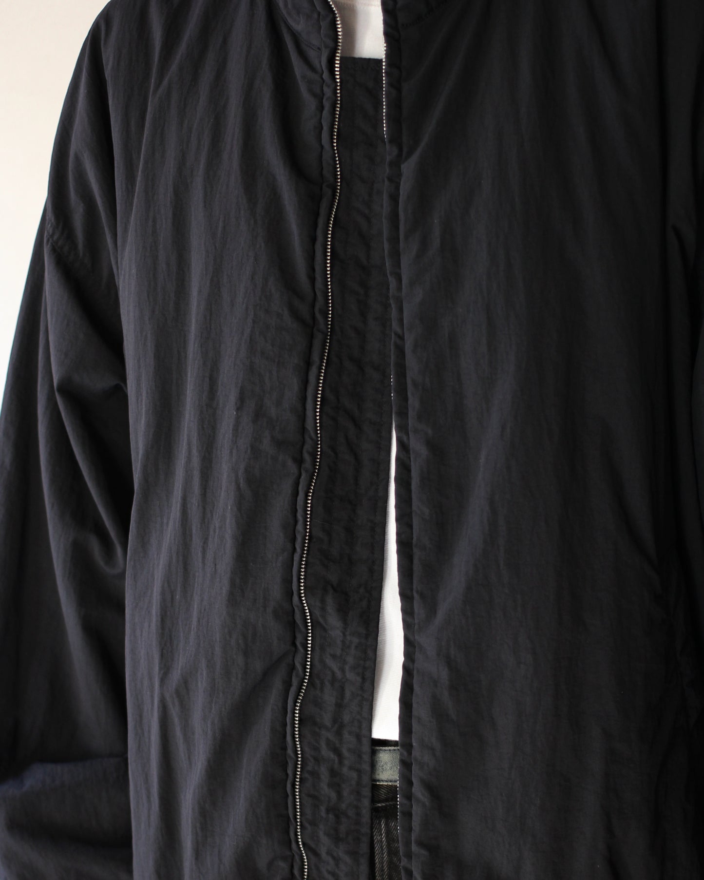 ssstein/RECYCLED NYLON PADDED JACKET "BLACK"