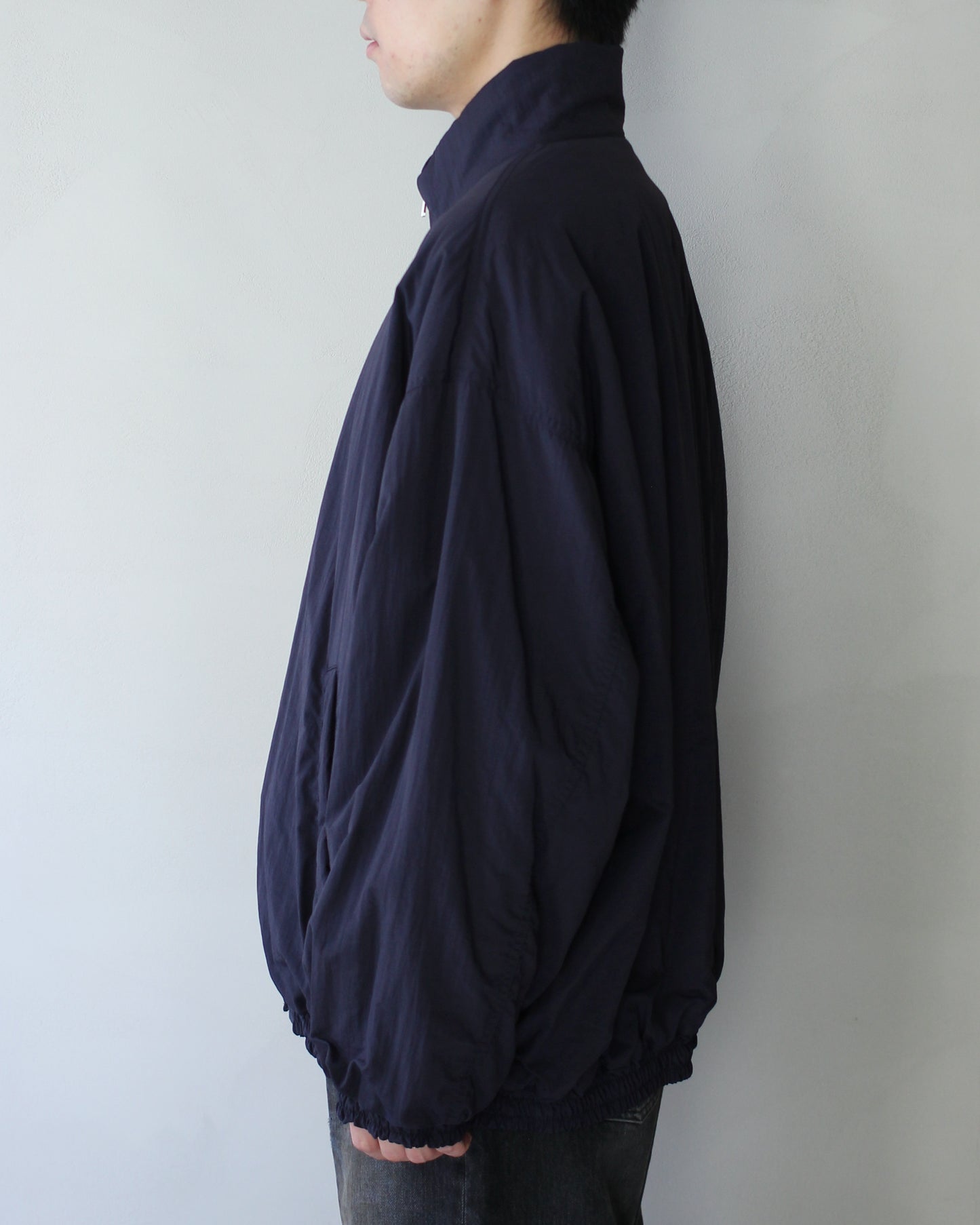 ssstein/RECYCLED NYLON PADDED JACKET "DARK NAVY"