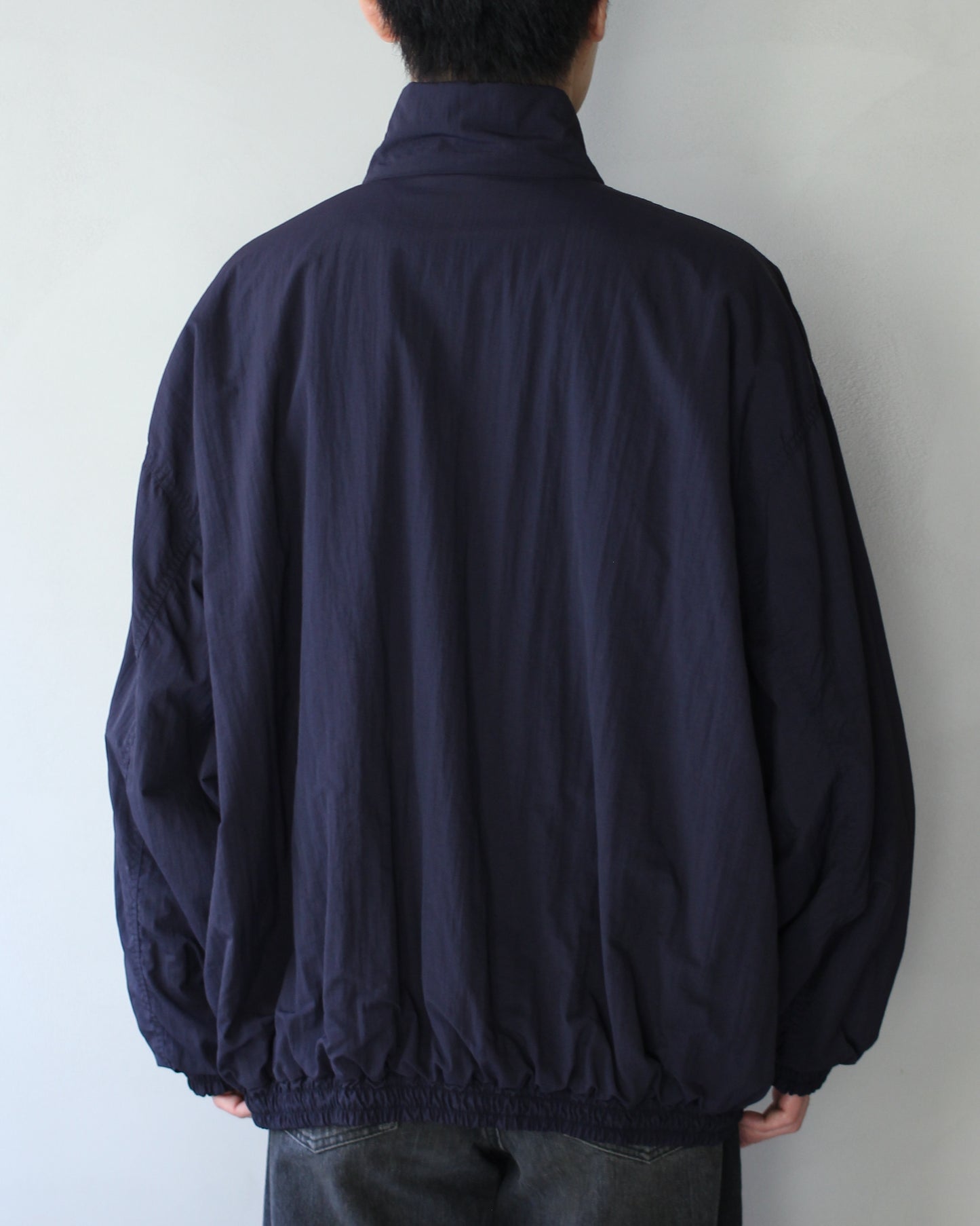 ssstein/RECYCLED NYLON PADDED JACKET "DARK NAVY"