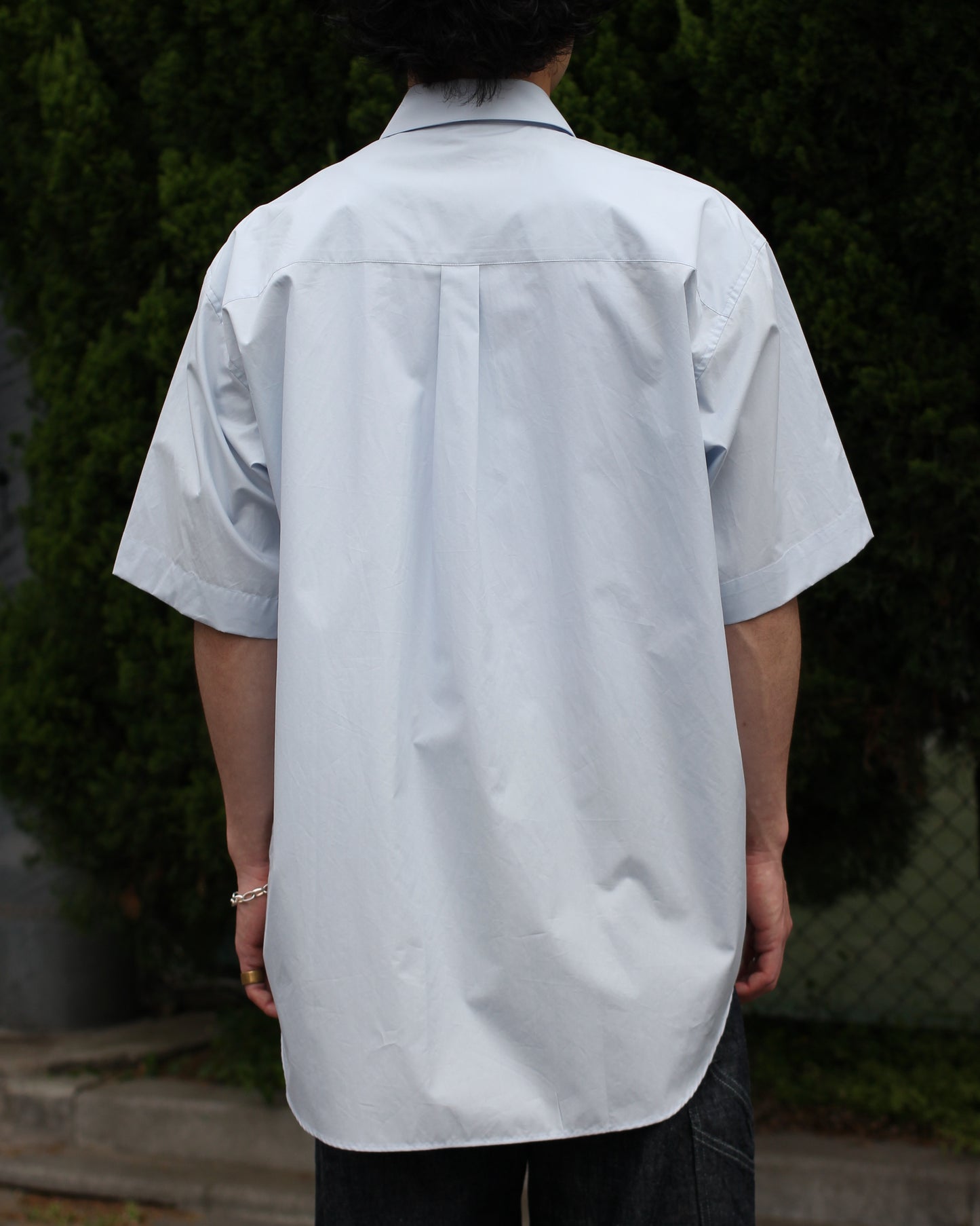 ssstein/OVERSIZED SS SHIRT"OFF BLUE"