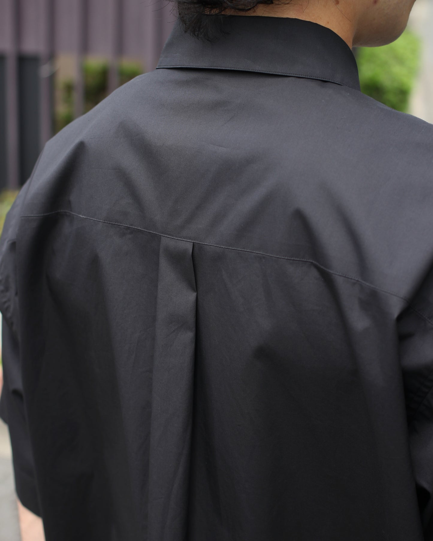 ssstein/OVERSIZED SS SHIRT"BLACK"