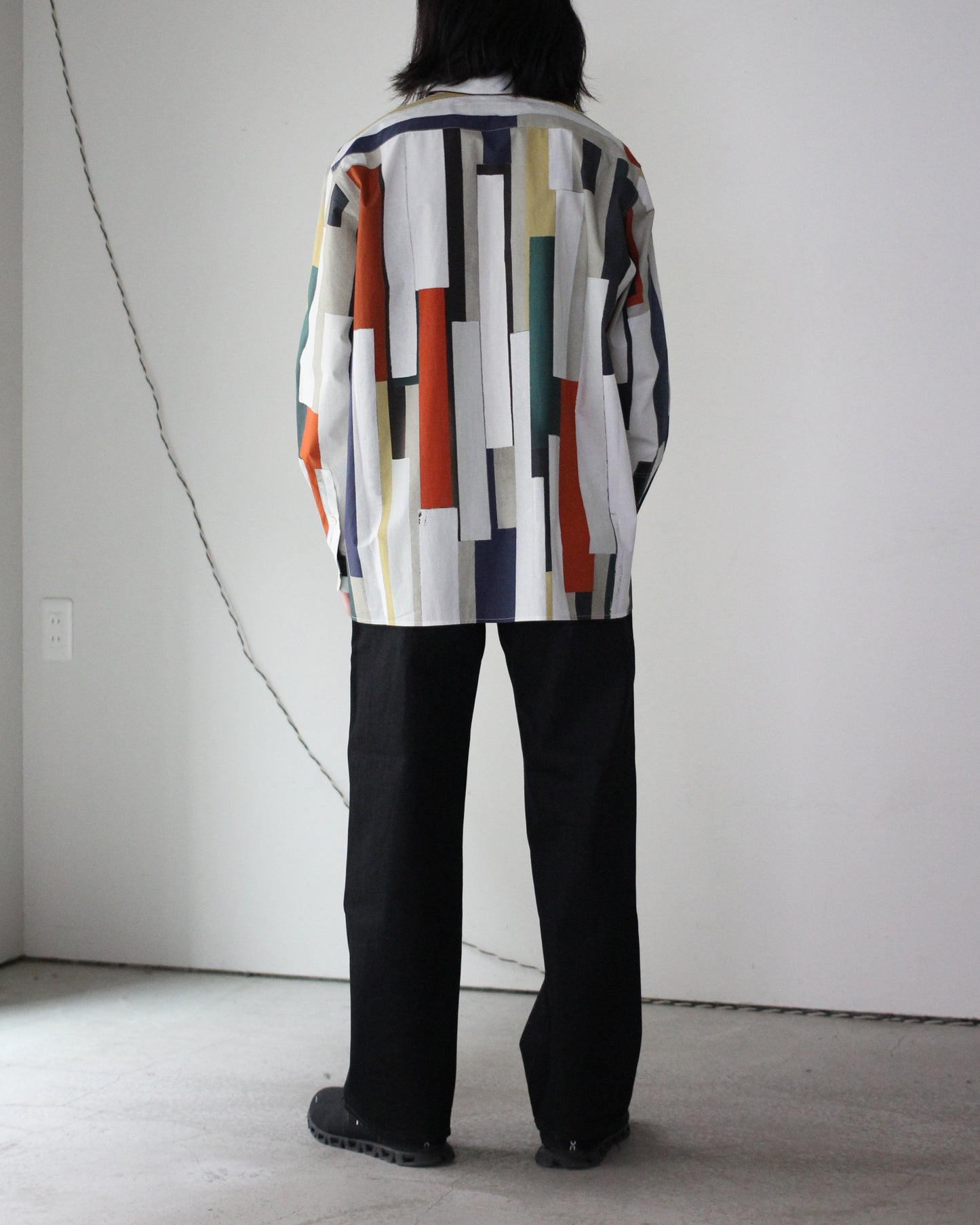 REVERBERATE/SHIRT TYPE - BOX - PATTERN "STRIPE COLOR"