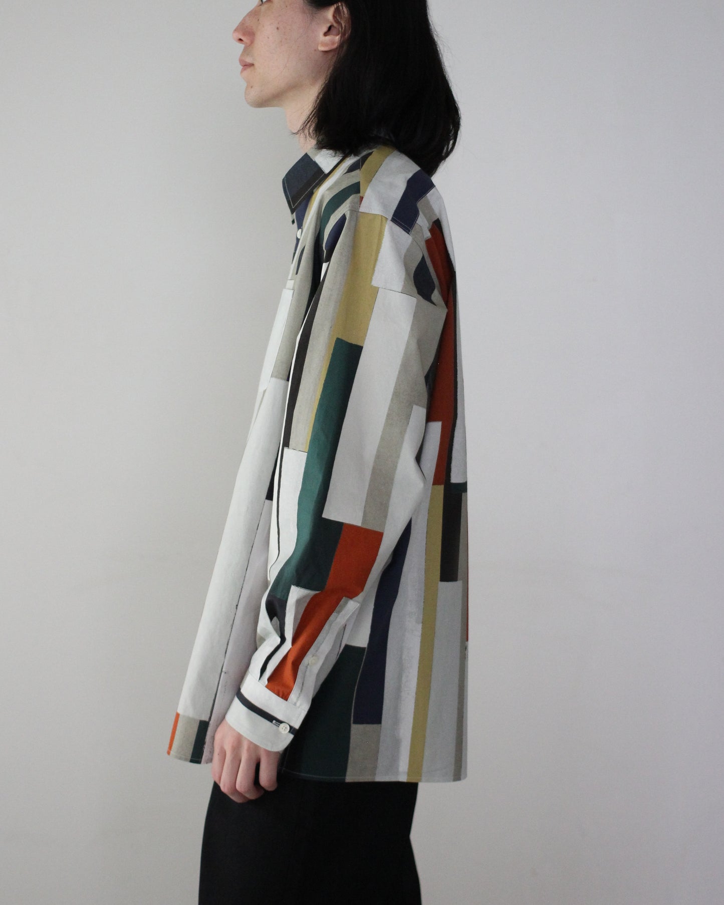 REVERBERATE/SHIRT TYPE - BOX - PATTERN "STRIPE COLOR"