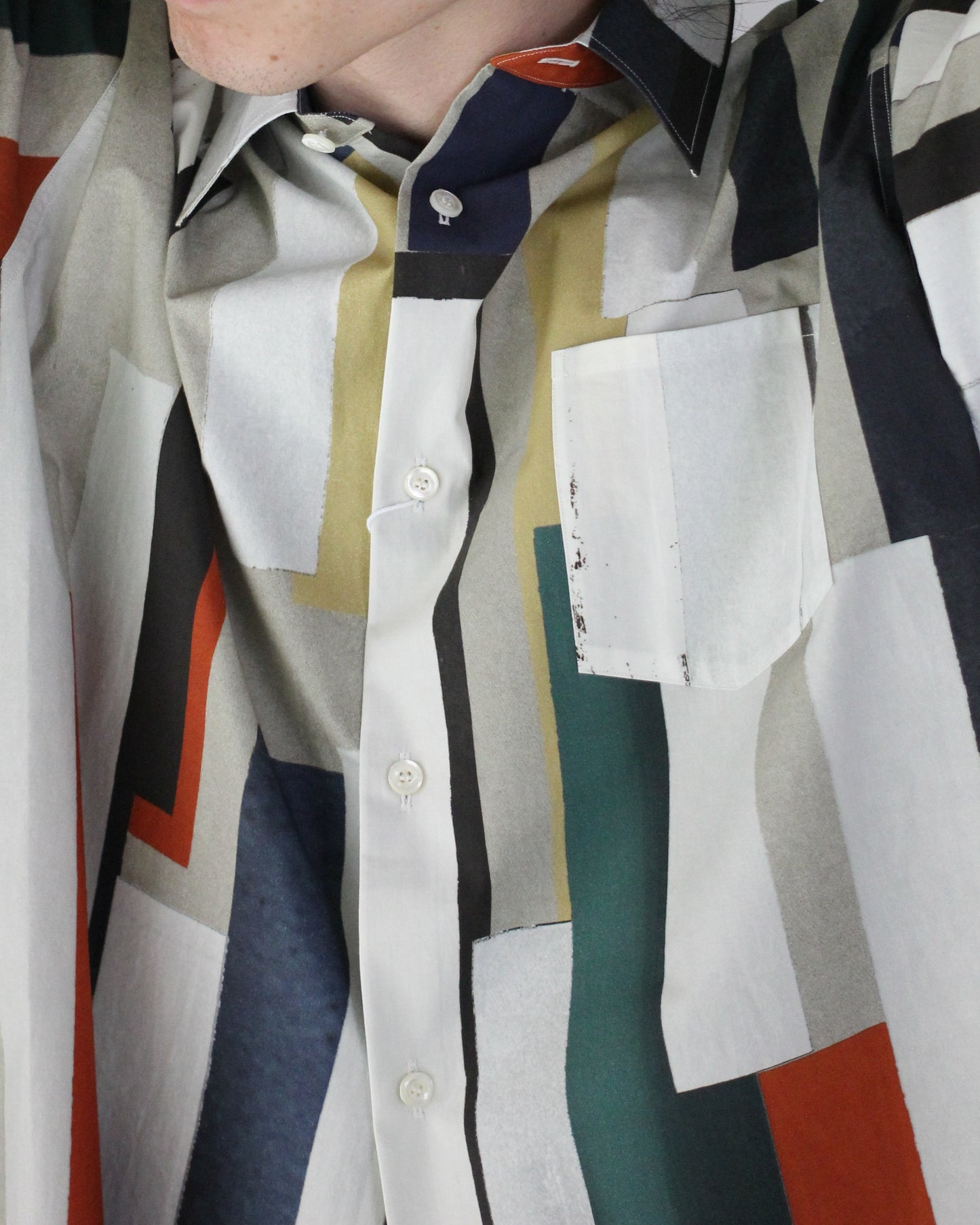 REVERBERATE/SHIRT TYPE - BOX - PATTERN "STRIPE COLOR"