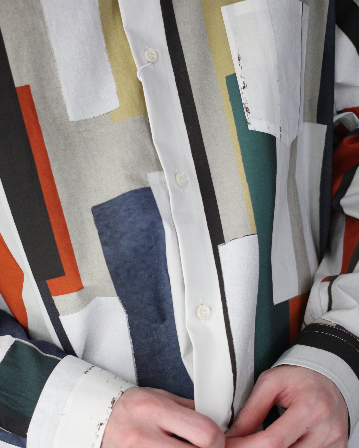 REVERBERATE/SHIRT TYPE - BOX - PATTERN "STRIPE COLOR"