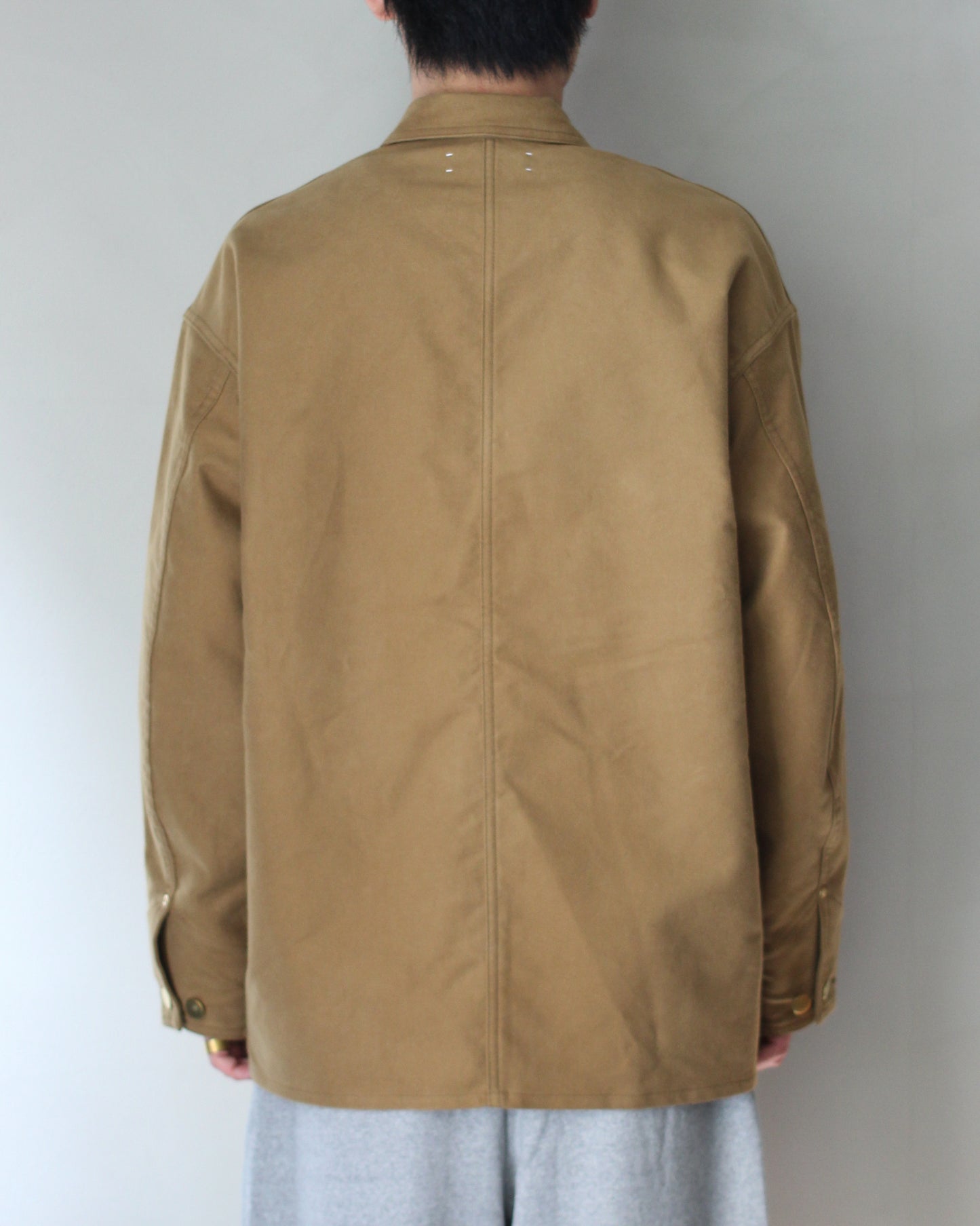 REVERBERATE/COVER ALL JACKET "CAMEL"