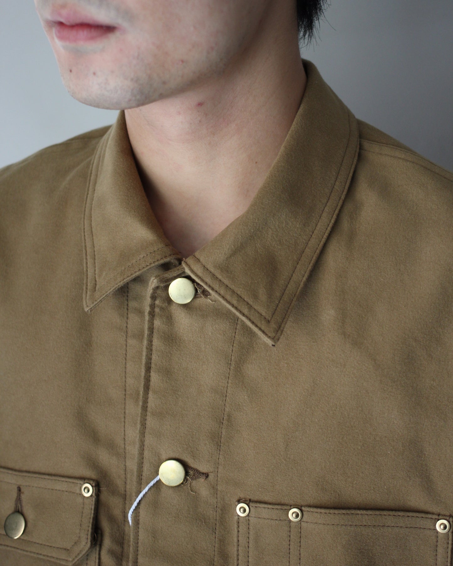 REVERBERATE/COVER ALL JACKET "CAMEL"
