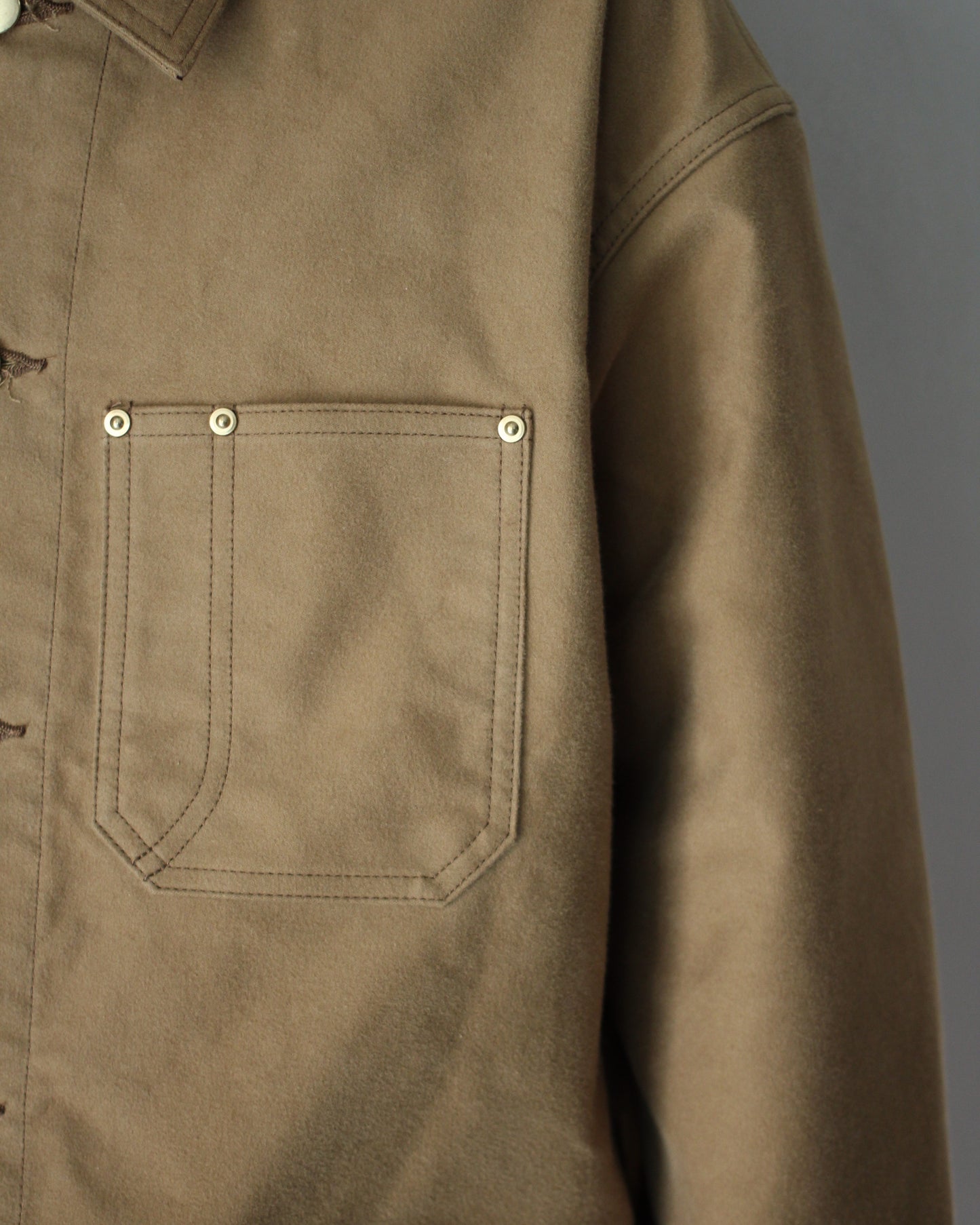 REVERBERATE/COVER ALL JACKET "CAMEL"